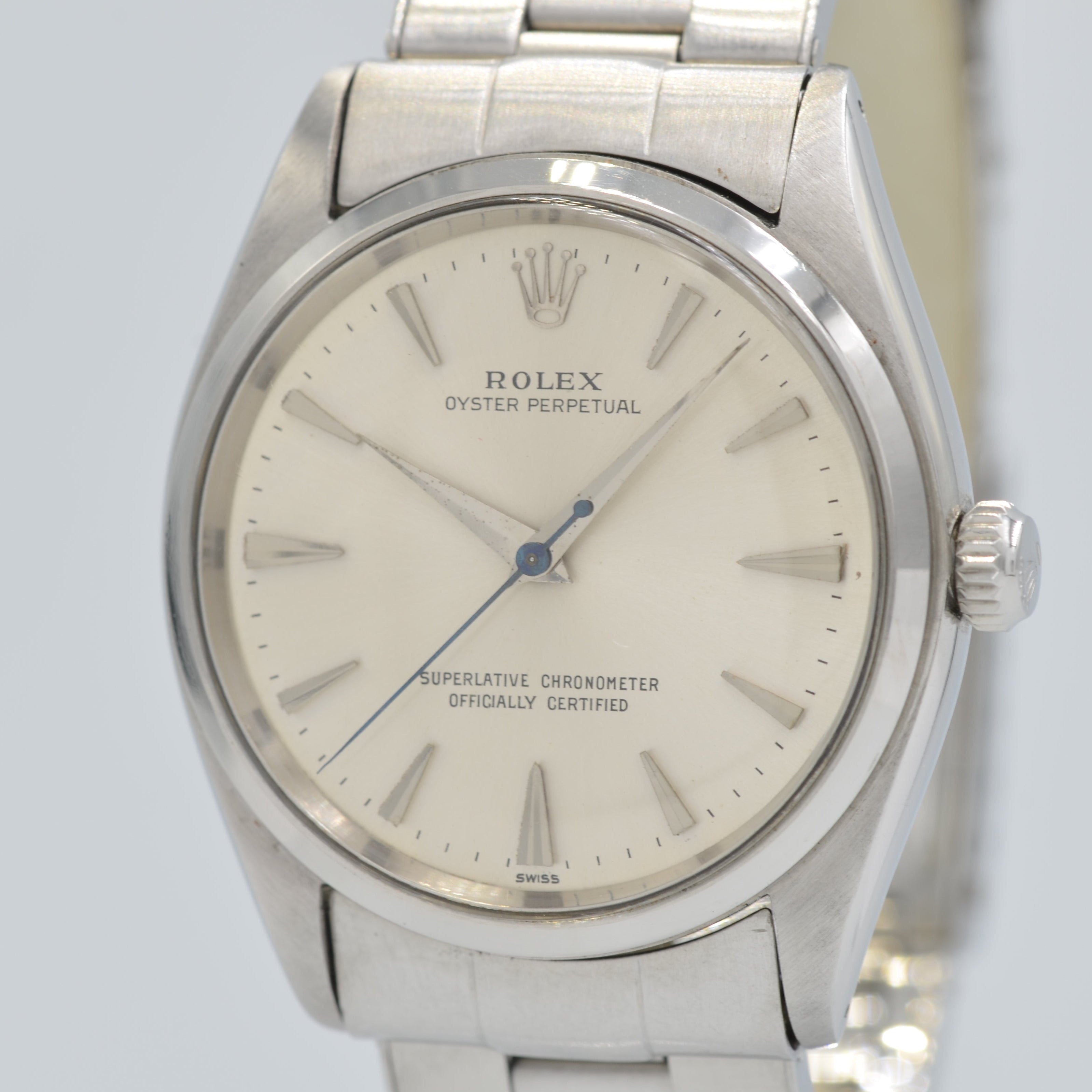 【ROLEX 】ロレックス<BR>オイスターパーペチュアルRef.1002 Silver