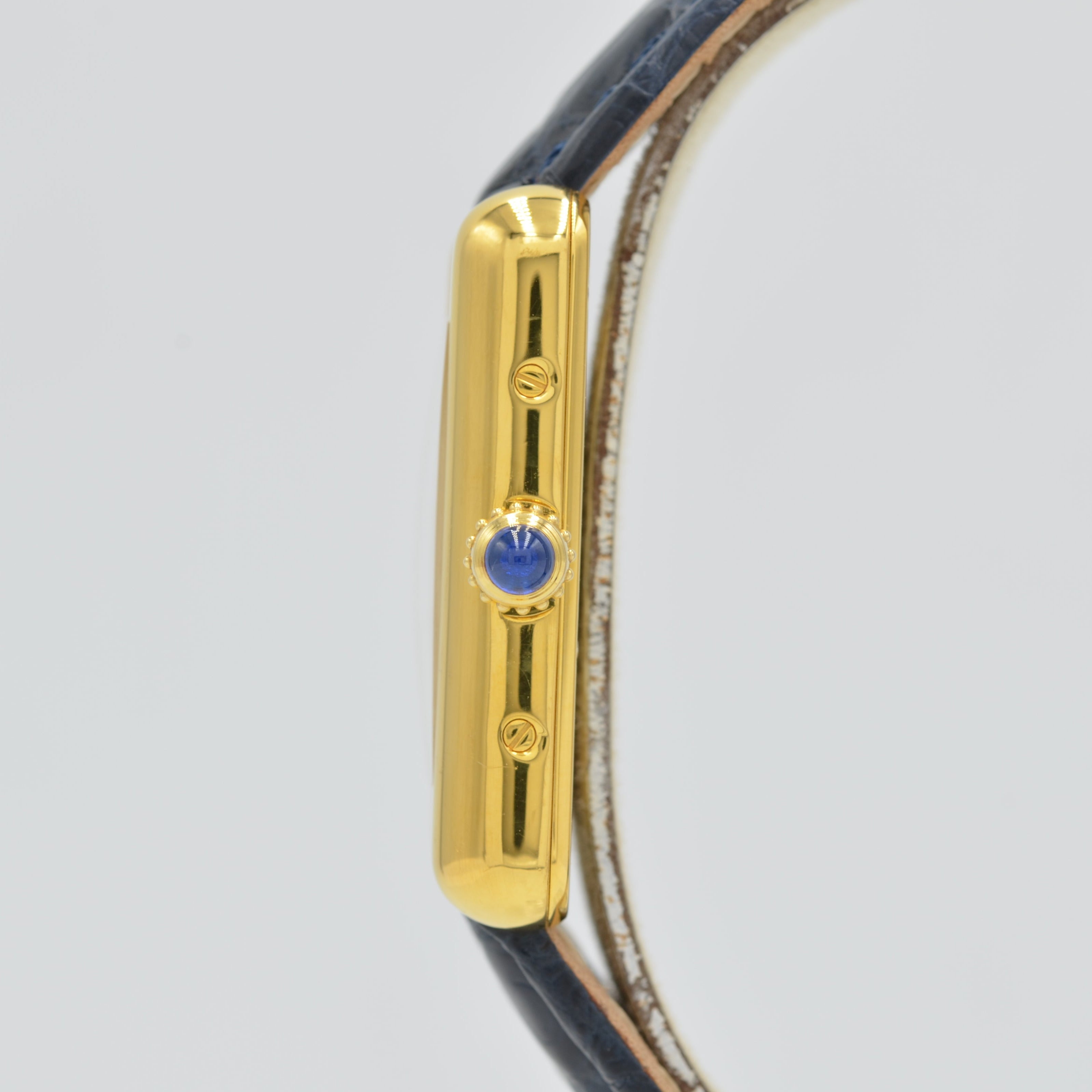 【Cartier】カルティエ<BR>マストタンク SM後期型アイボリーローマ