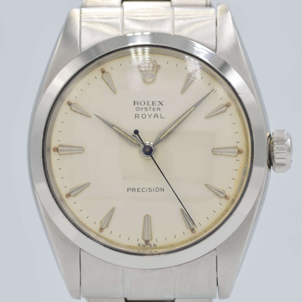 ROLEX】ロレックスオイスターロイヤル Ref.6426 SS Silver