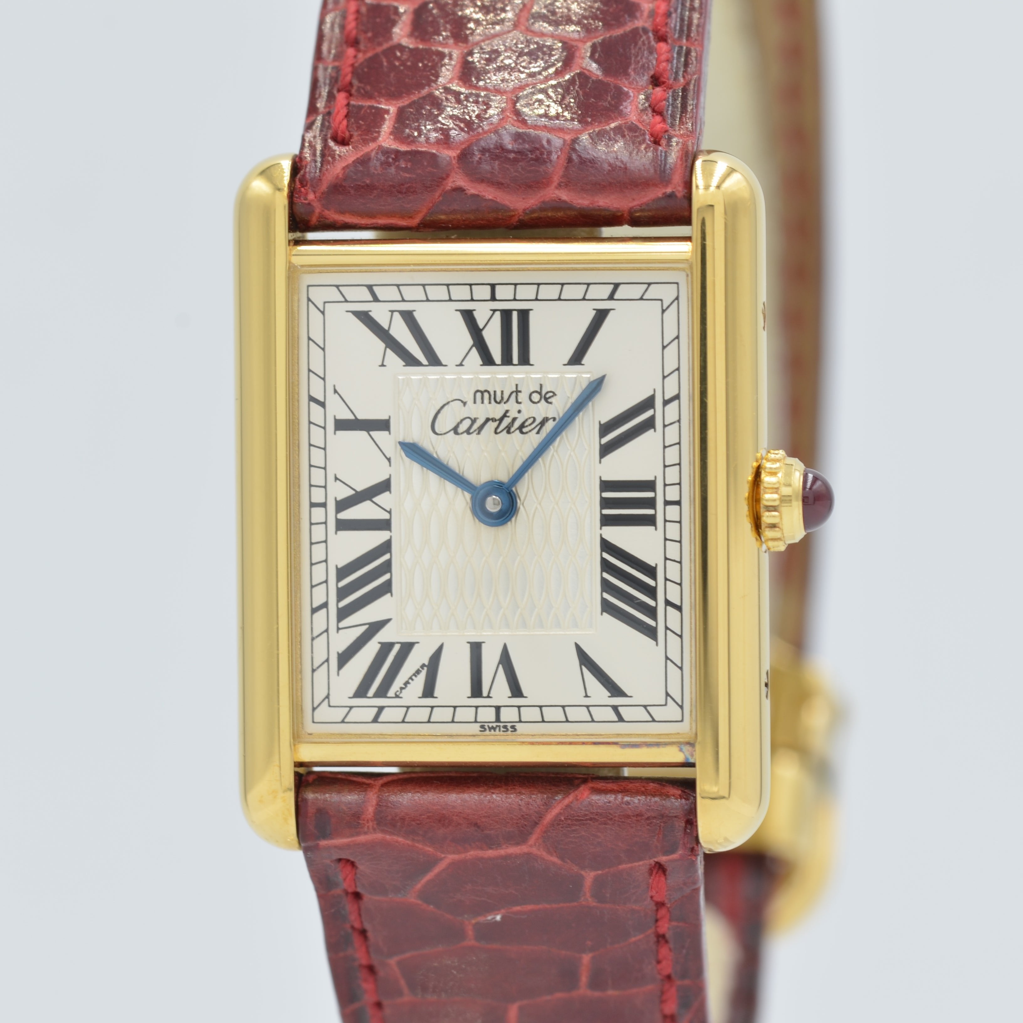 【Cartier】カルティエ<BR>マストタンク LM創業150周年記念1847本限定モデル  付属品付き