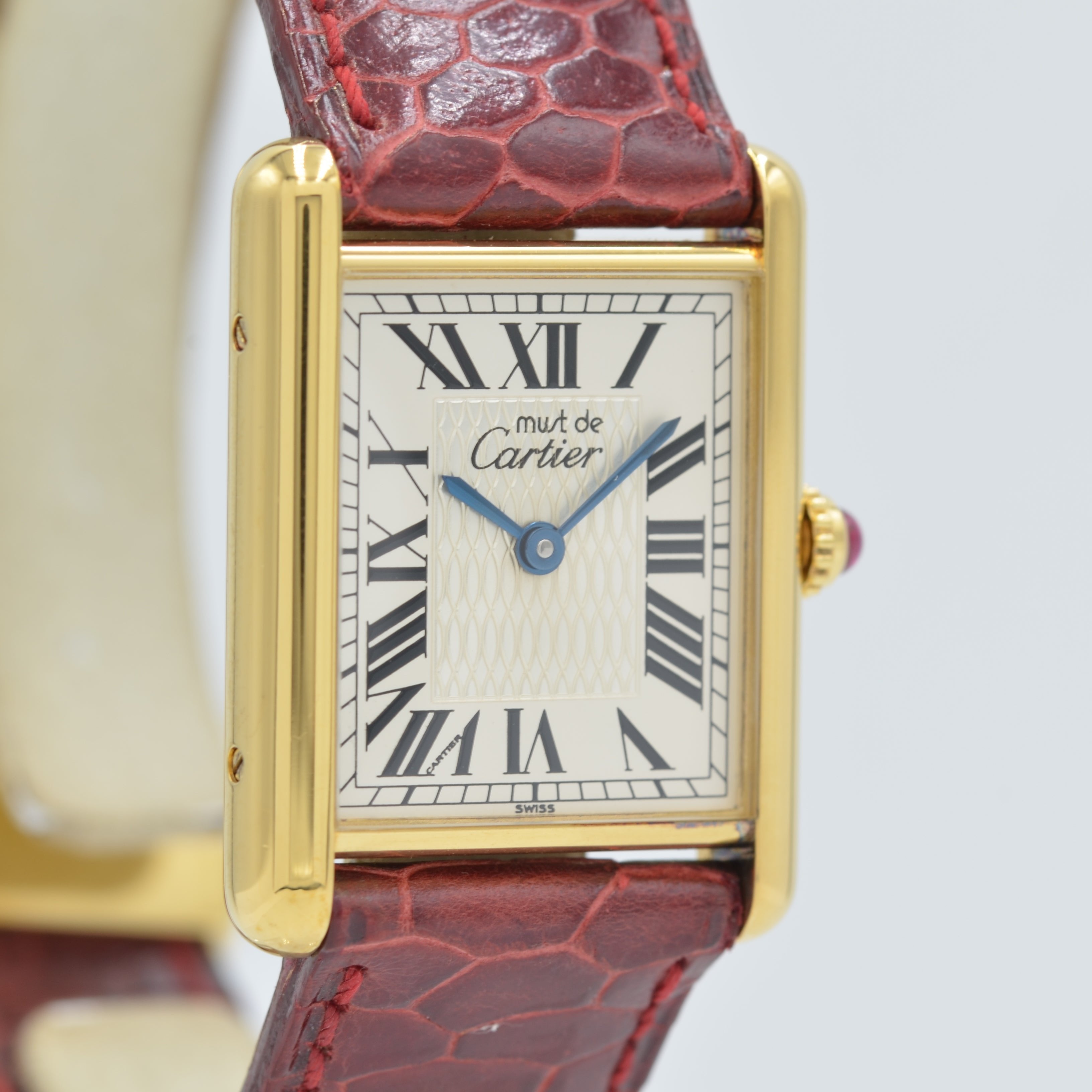 【Cartier】カルティエ<BR>マストタンク LM創業150周年記念1847本限定モデル  付属品付き