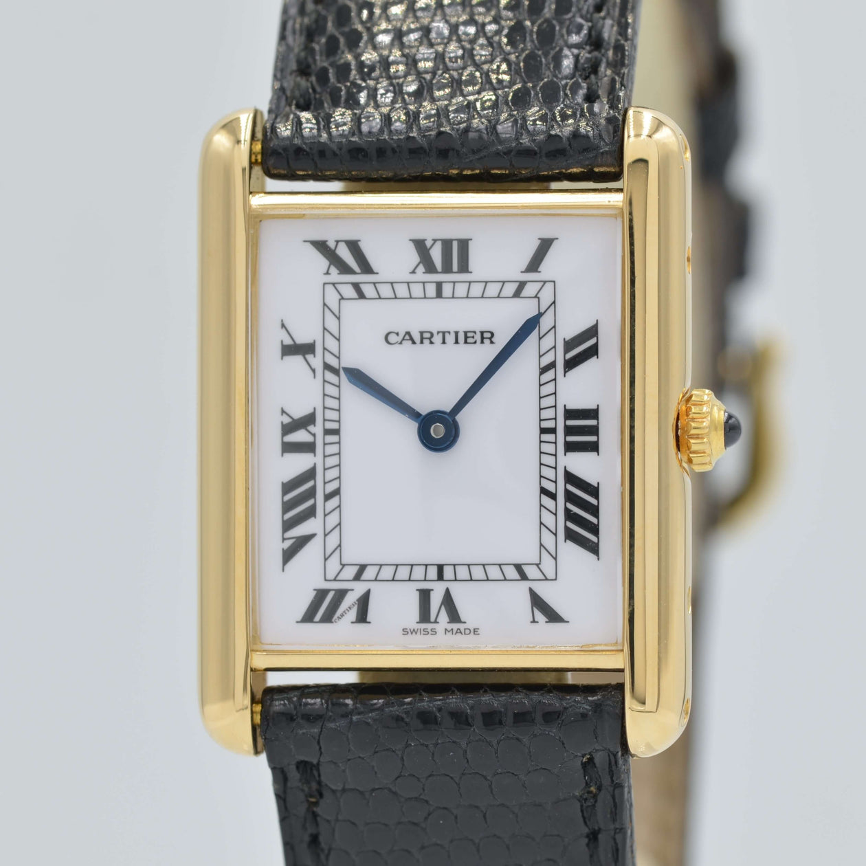 Cartier】カルティエタンクルイカルティエ LM 18KYG クォーツ 純正 