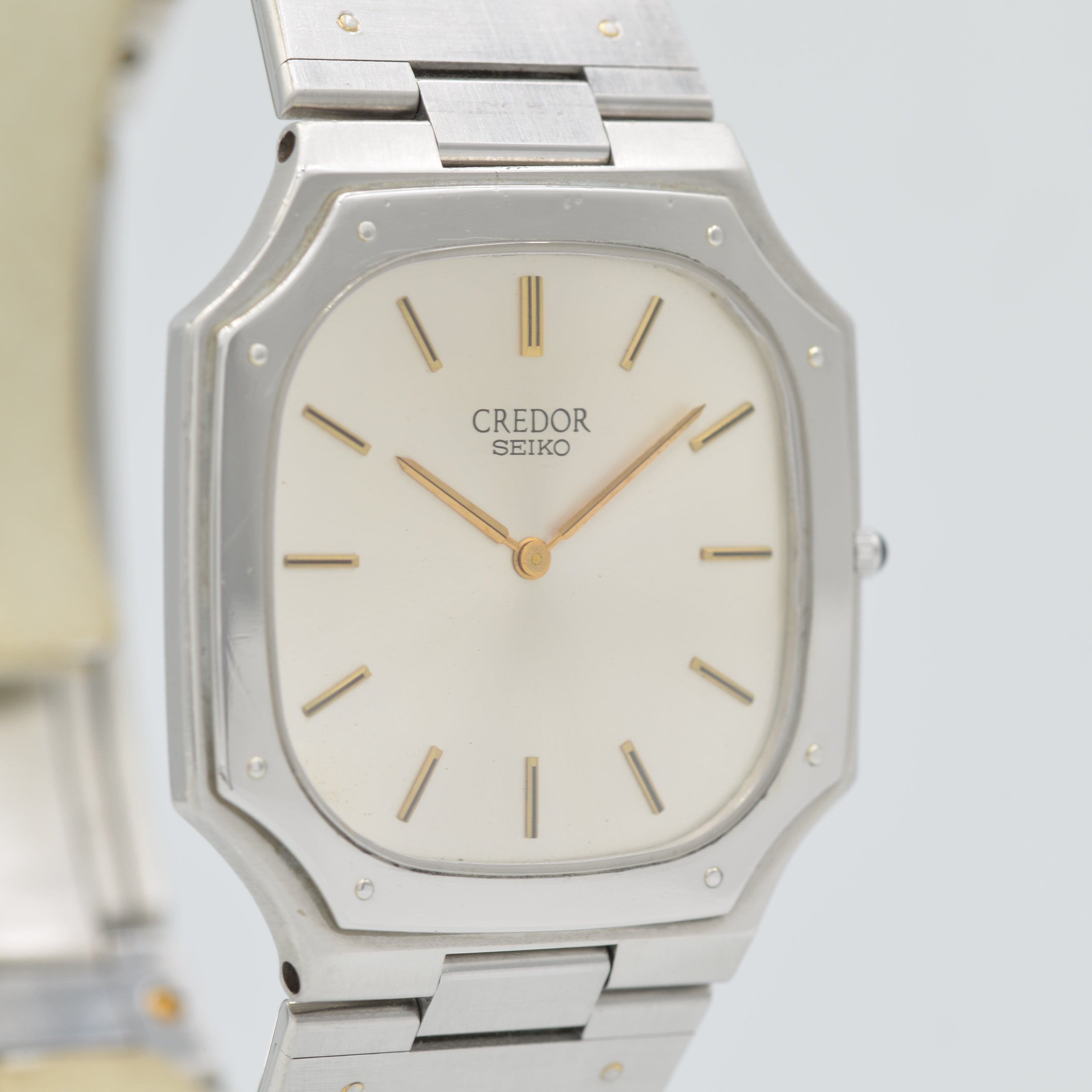 【SEIKO】セイコー<BR>クレドール SSシルバー 9300-5070