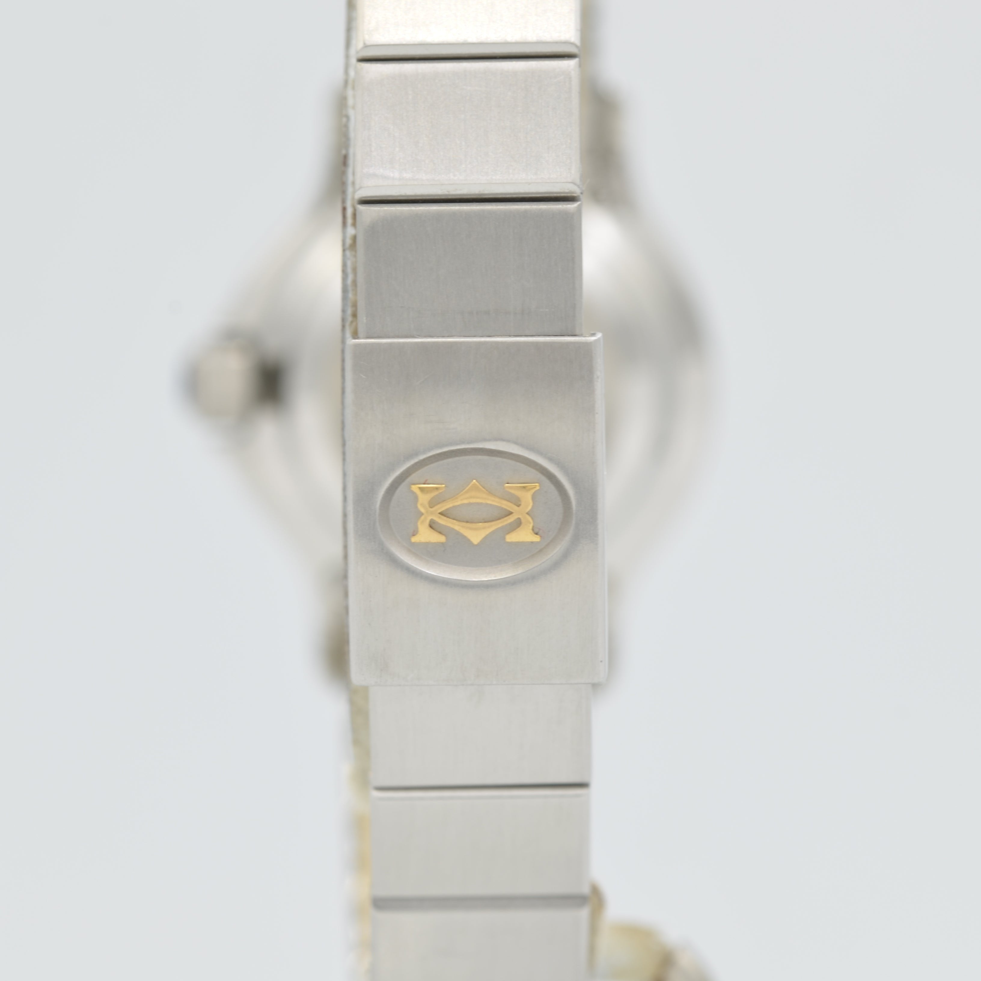 [Cartier] Cartier Santos Octagon SM Godron Bracelet 18KYG x SS Comes with a lifetime warranty Cartier repaired