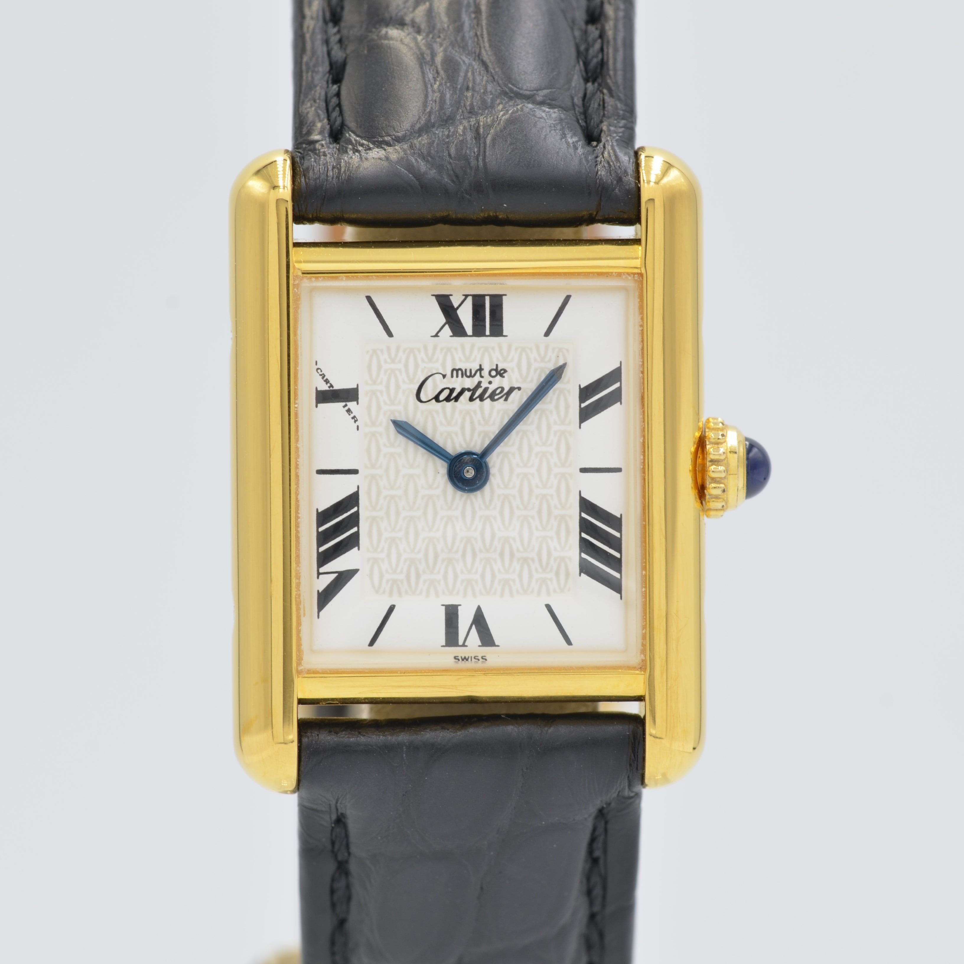 [Cartier] Cartier Must Tank SM Flying Roma with genuine D buckle