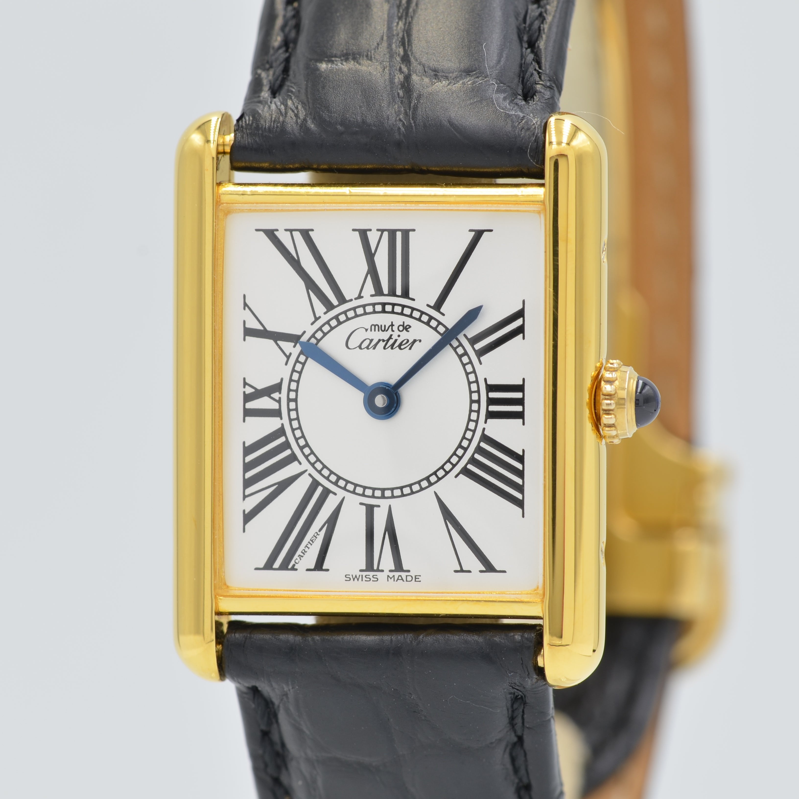 [Cartier] Cartier<br> Mast tank LM Oparan with accessories