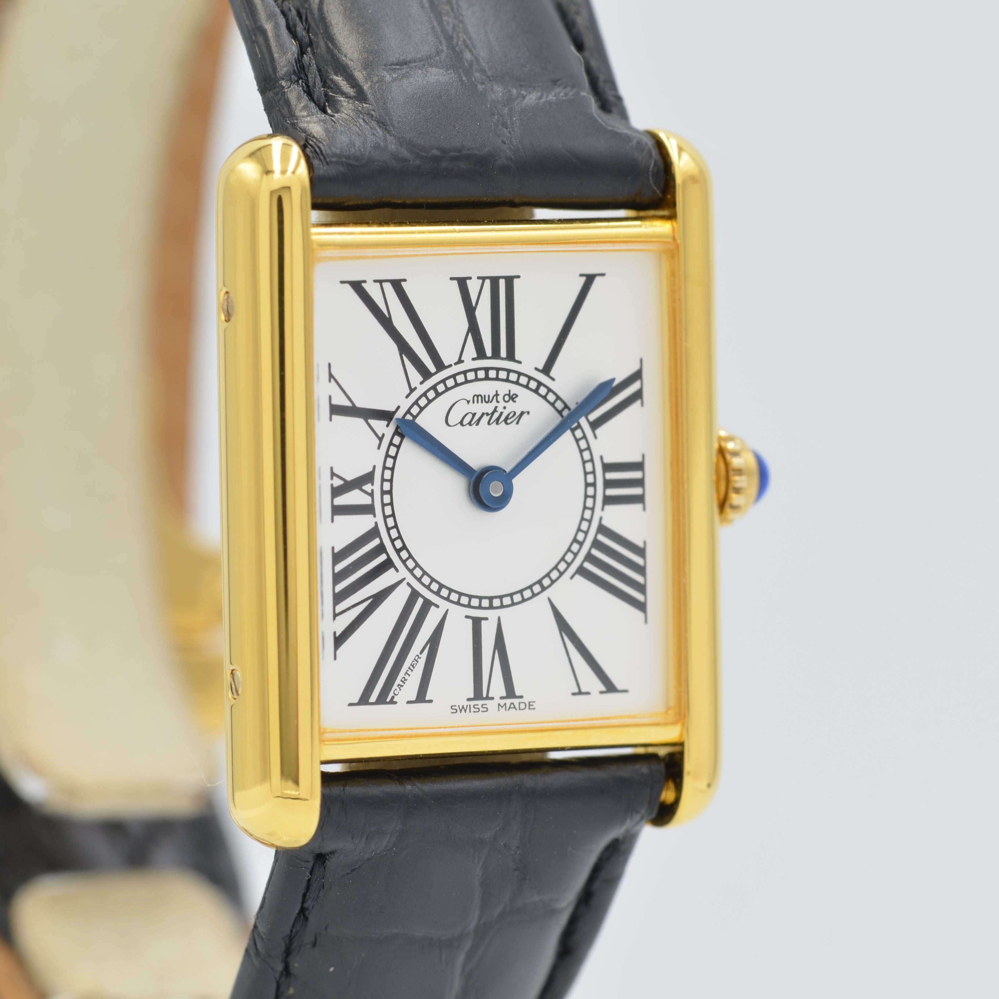 [Cartier] Cartier<br> Mast tank LM Oparan with accessories