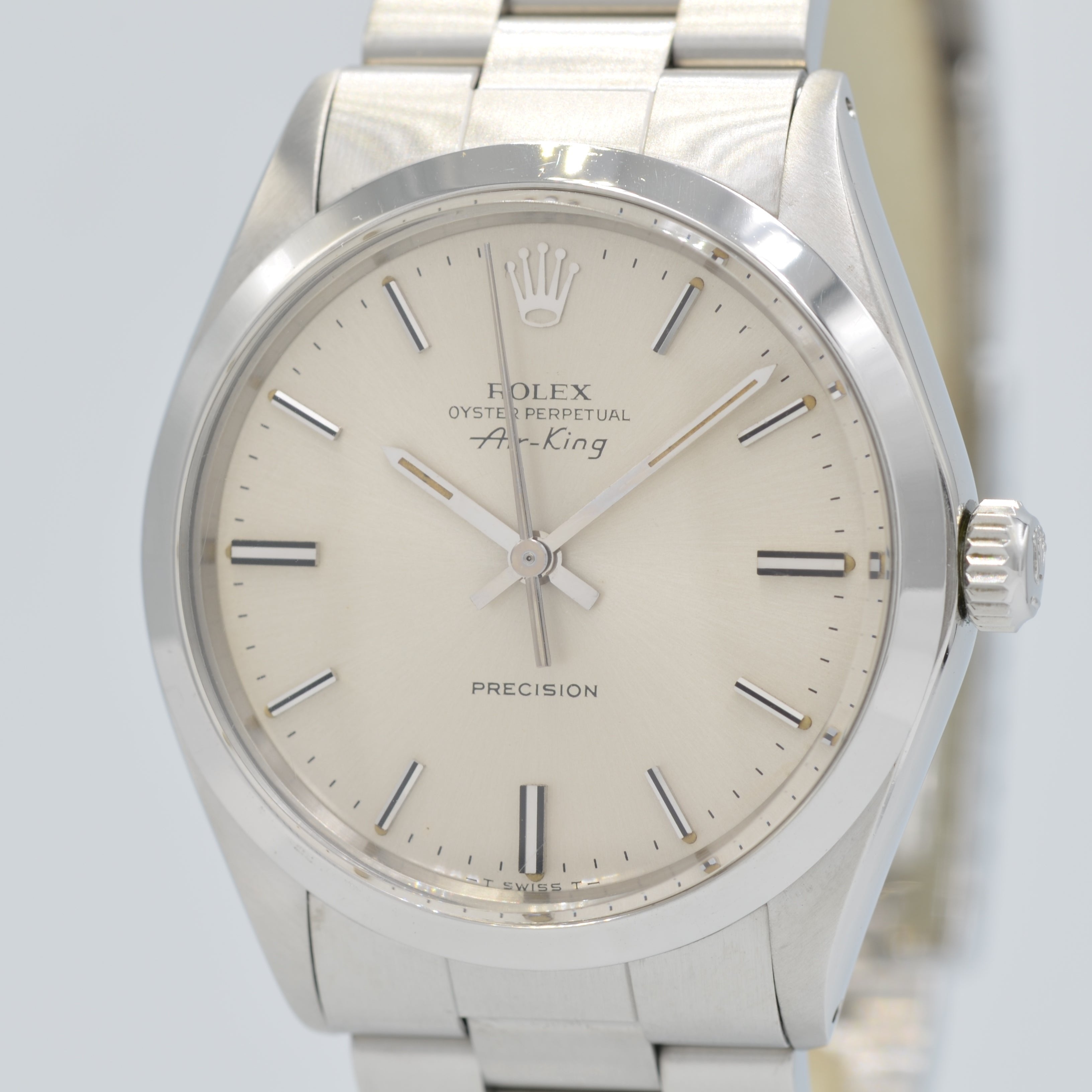 【ROLEX】ロレックス<BR>エアキング Ref.5500 Silver