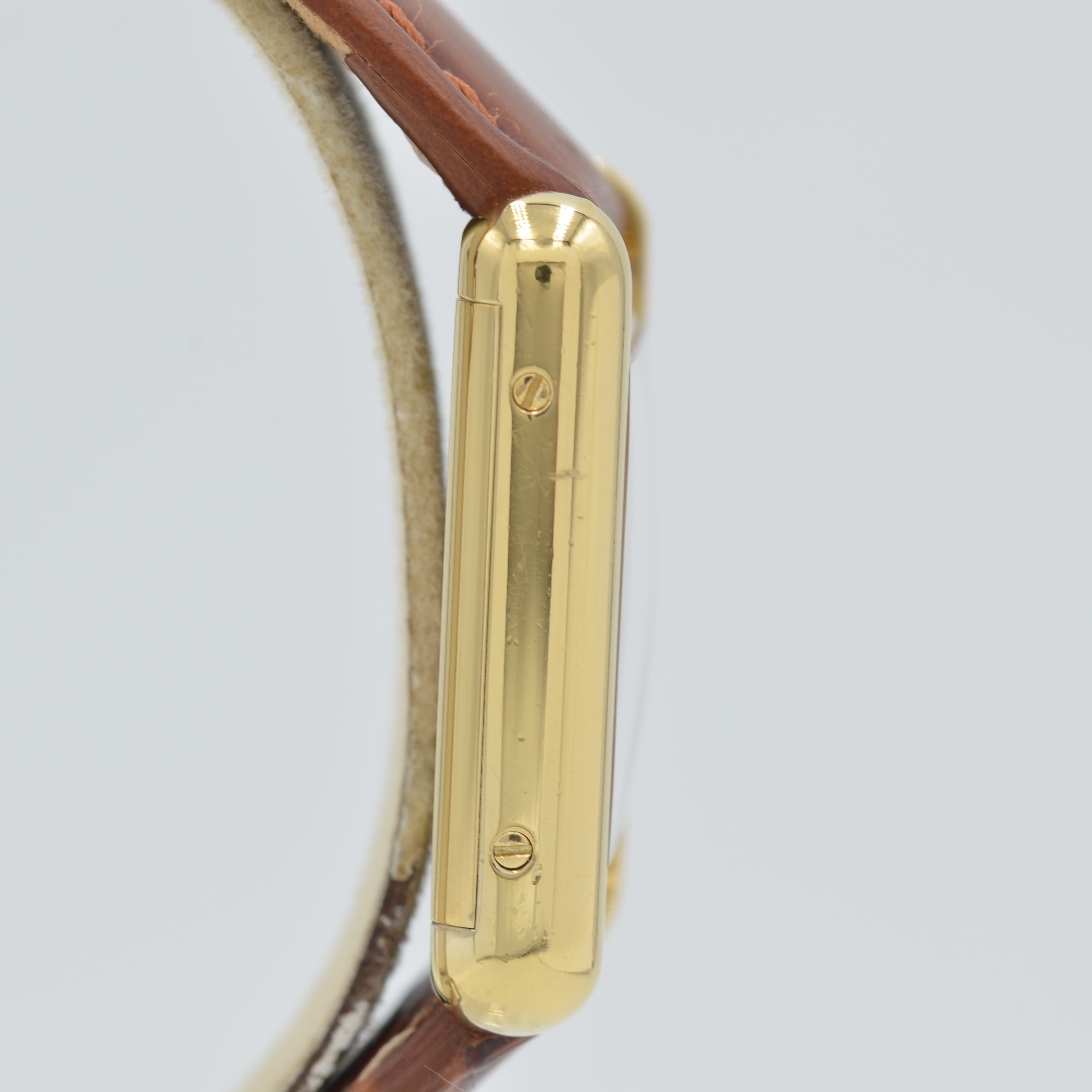 [Cartier] Cartier<br> Mast Tank SM Hand-wound Ivory Roma with lifetime warranty