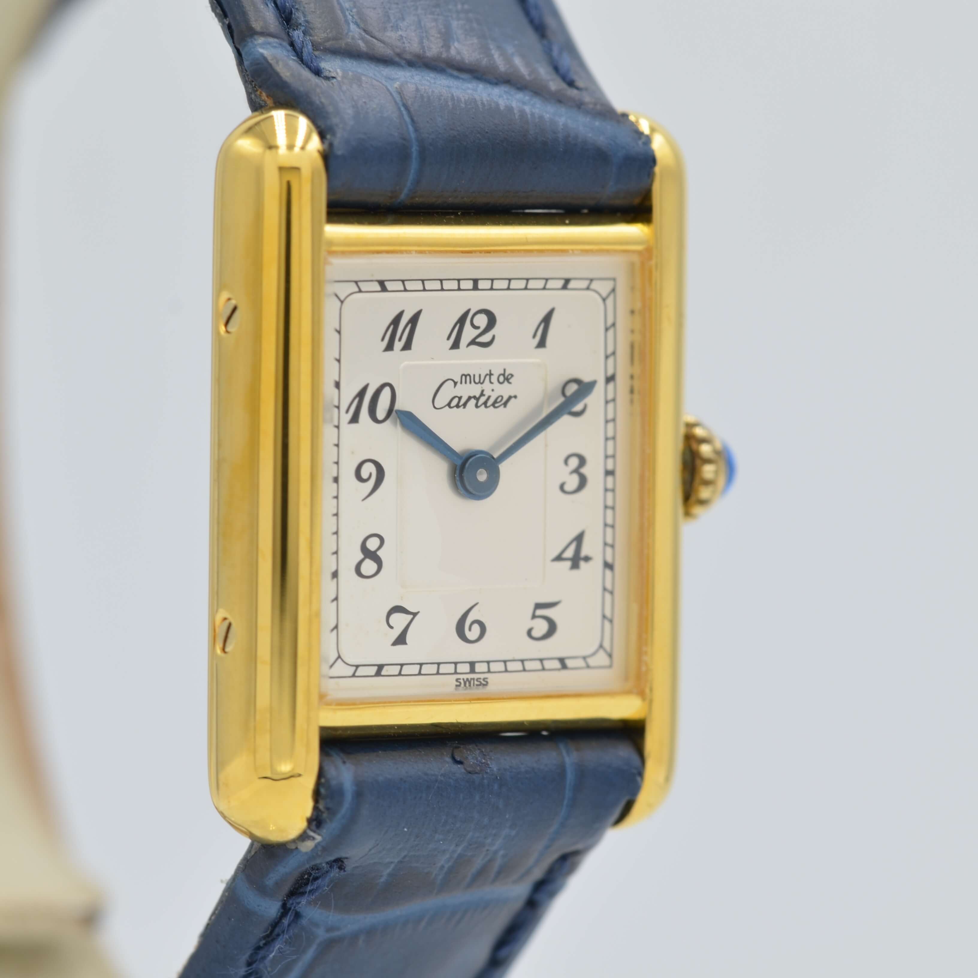 [Cartier] Cartier Must Tank SM Arabia with genuine buckle