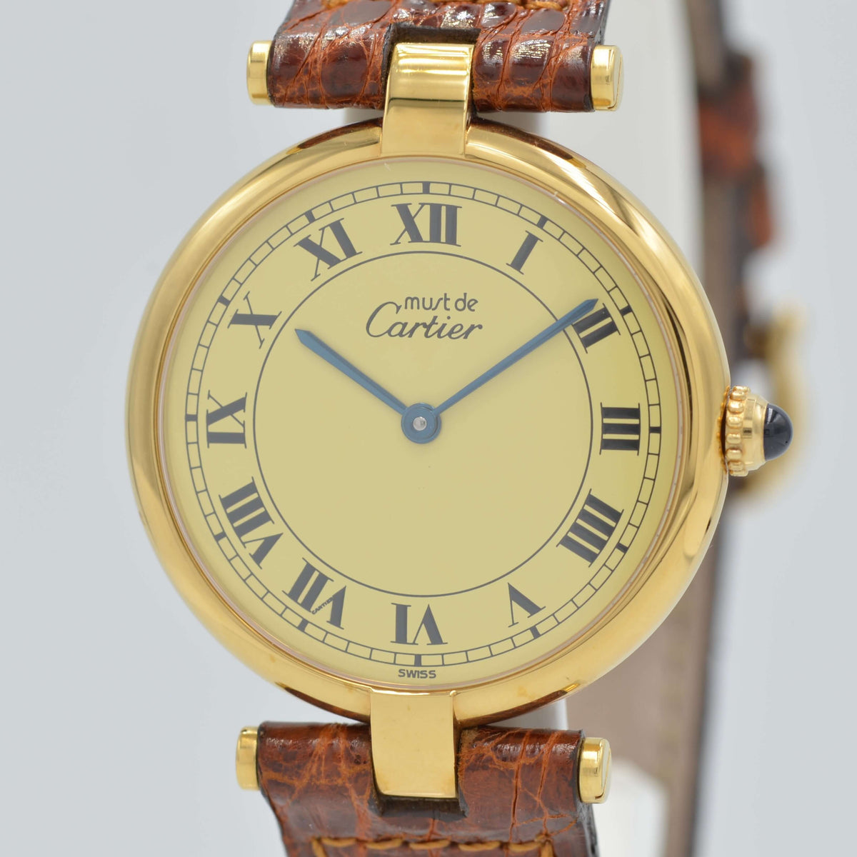 Cartier】カルティエ マストヴァンドーム LMアイボリーローマ デッド 