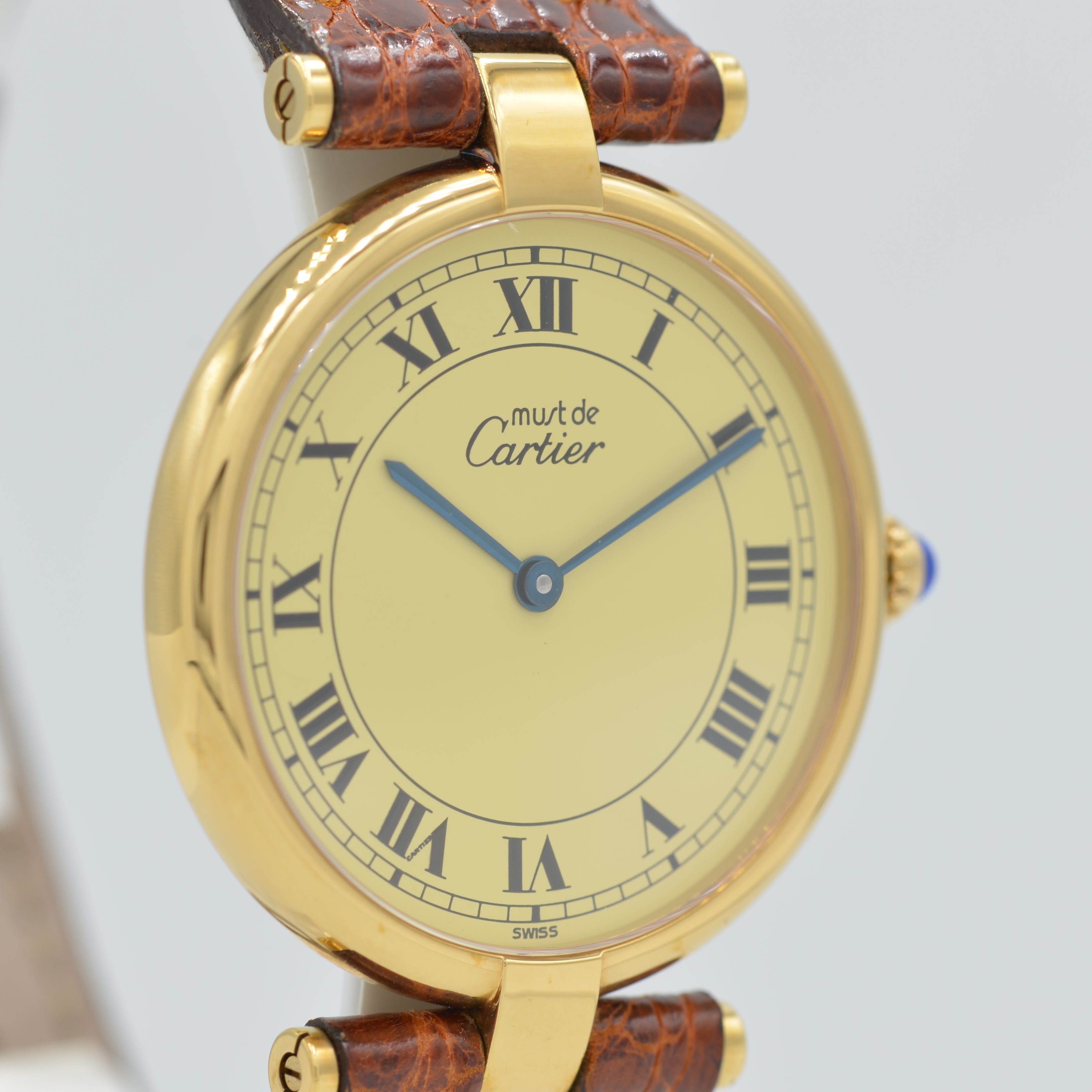 [Cartier] Cartier Must Vendome LM Ivory Roma Deadstock