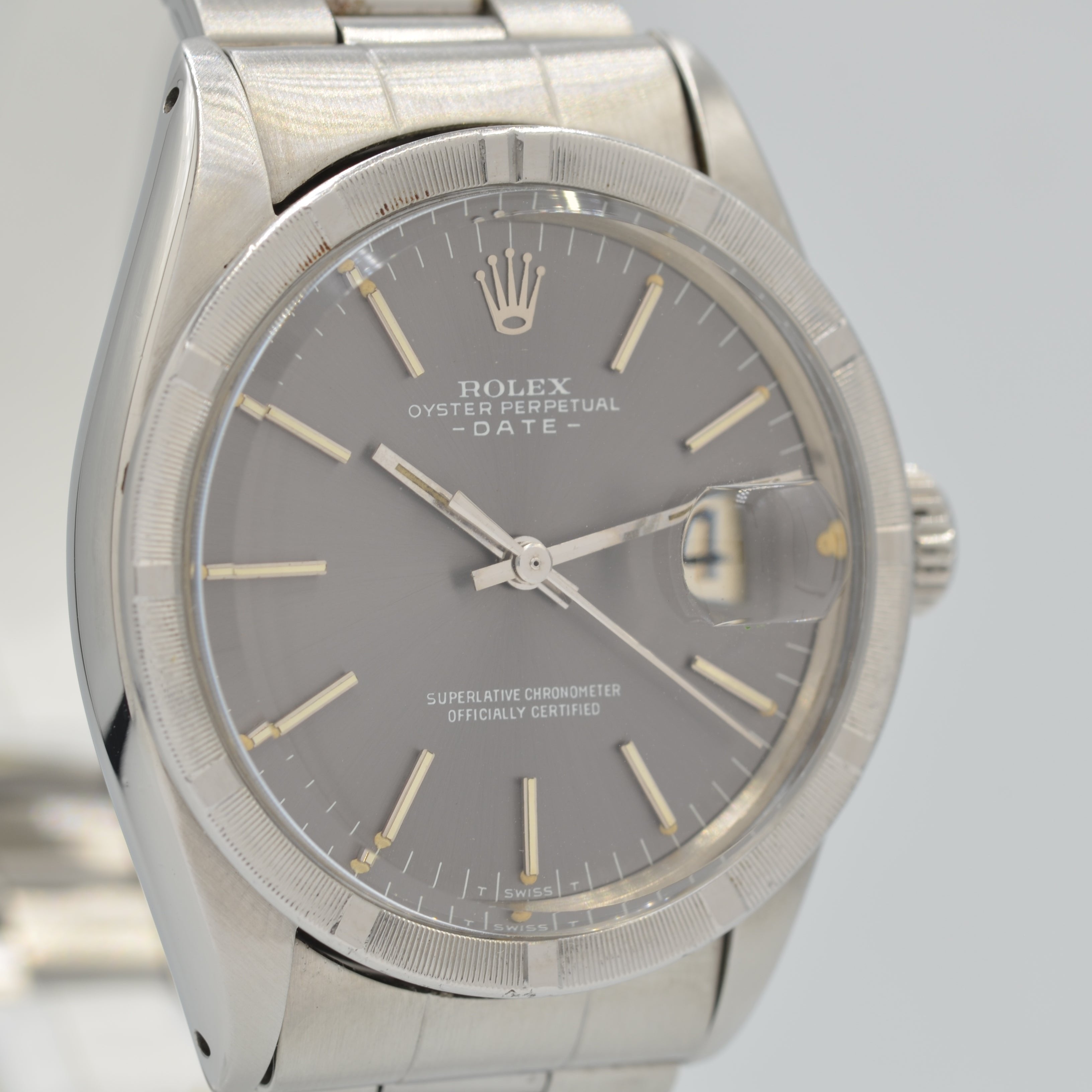 【ROLEX 】ロレックス<BR>パーペチュアルデイト Ref.1501 Grey