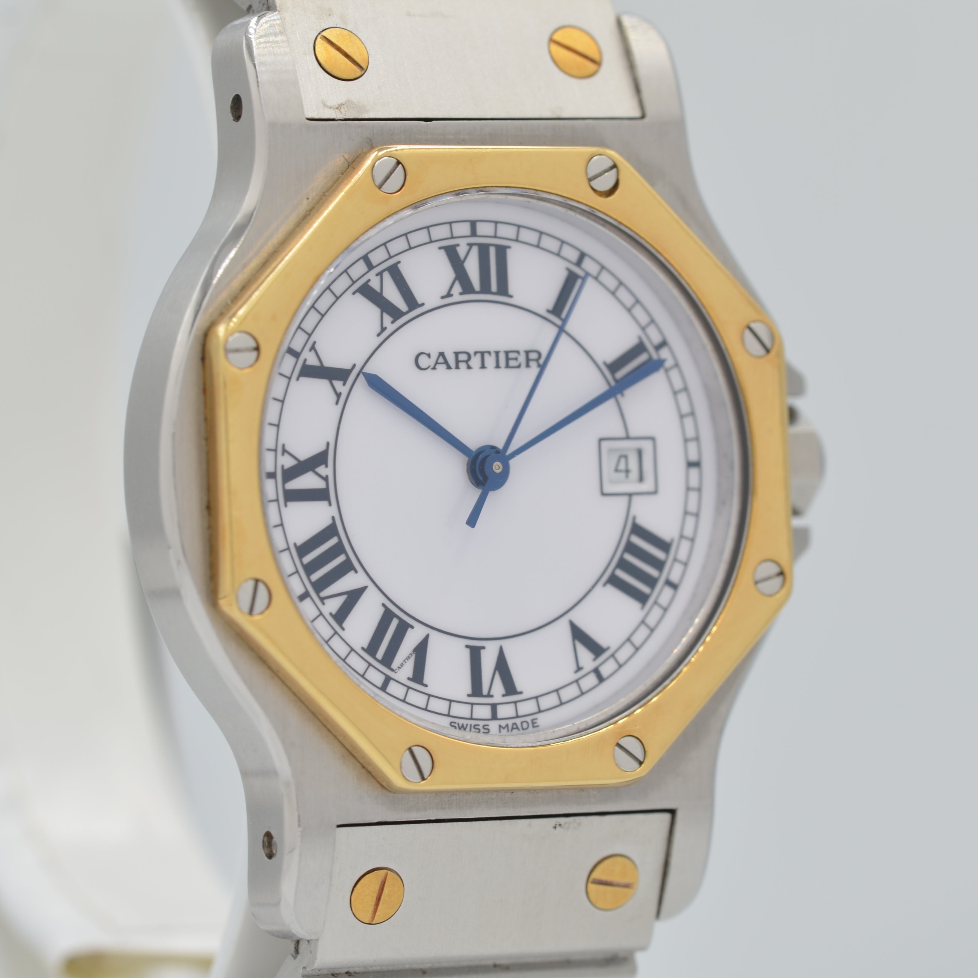 [Cartier] Cartier Santos Octagon LM18KYG x SS