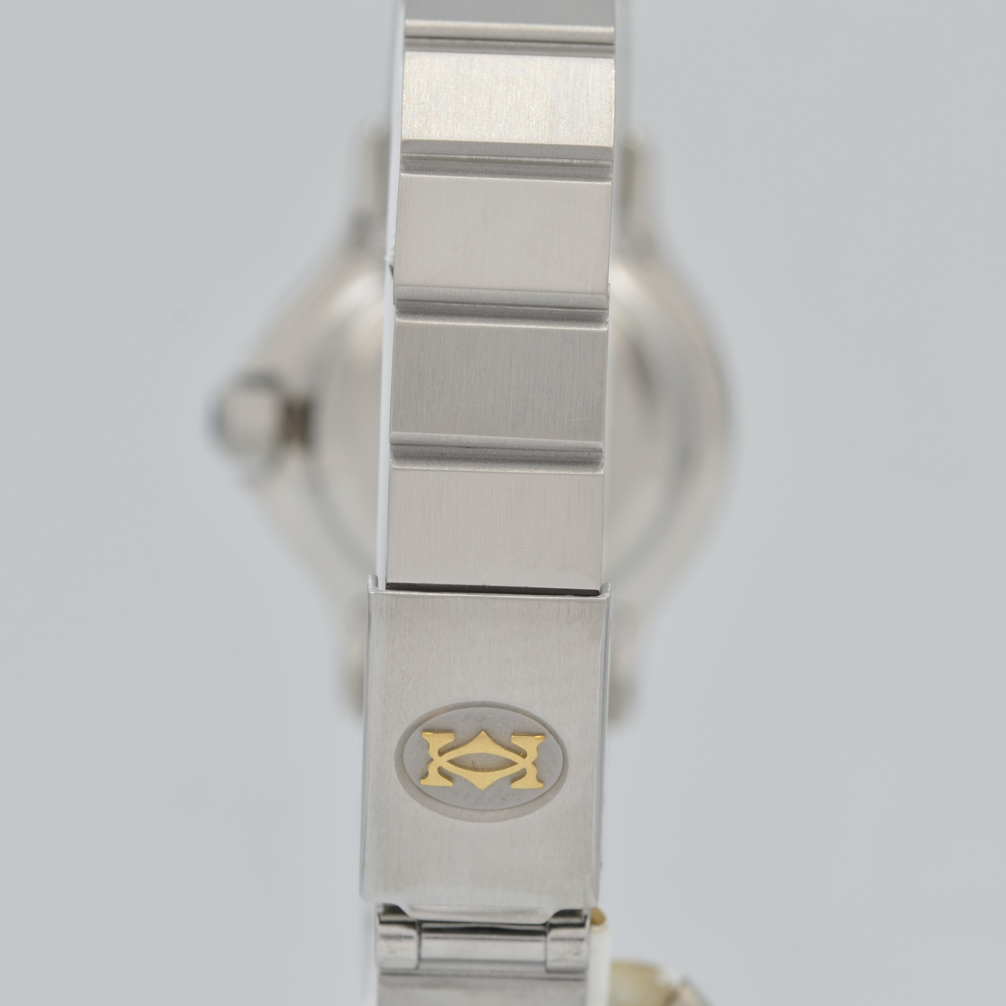 [Cartier] Cartier Santos Octagon SM Godron Bracelet 18KYG x SS<br> Lifetime warranty included