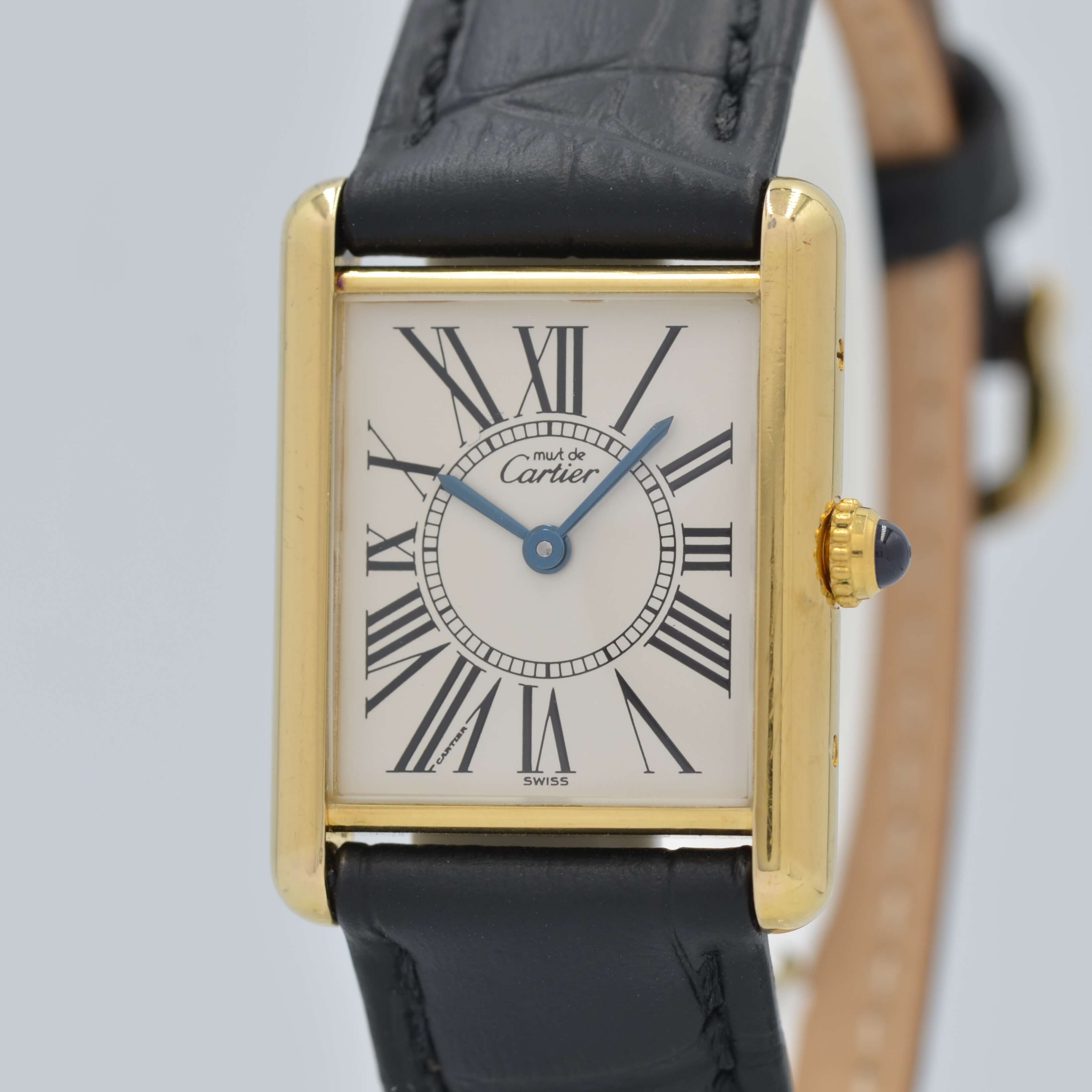 [Cartier] Cartier<br> Mast tank LM Oparan genuine buckle included