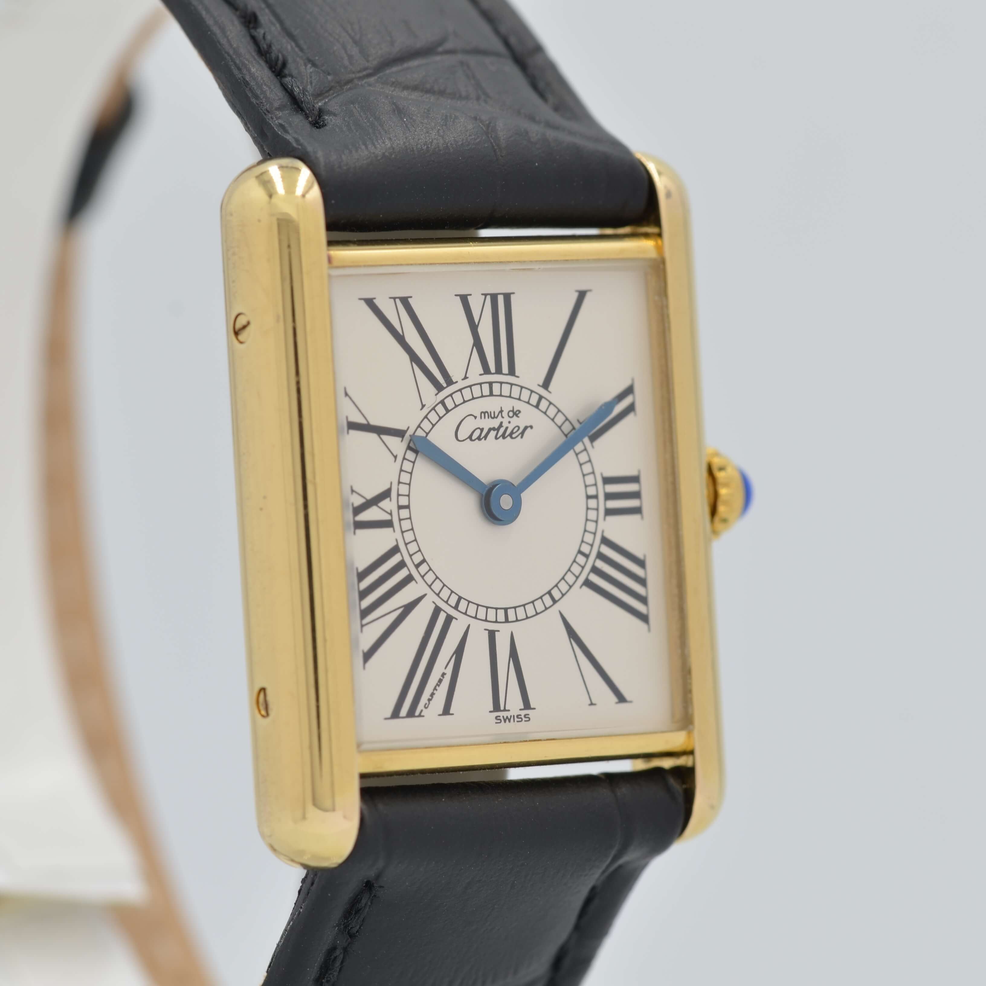 [Cartier] Cartier<br> Mast tank LM Oparan genuine buckle included