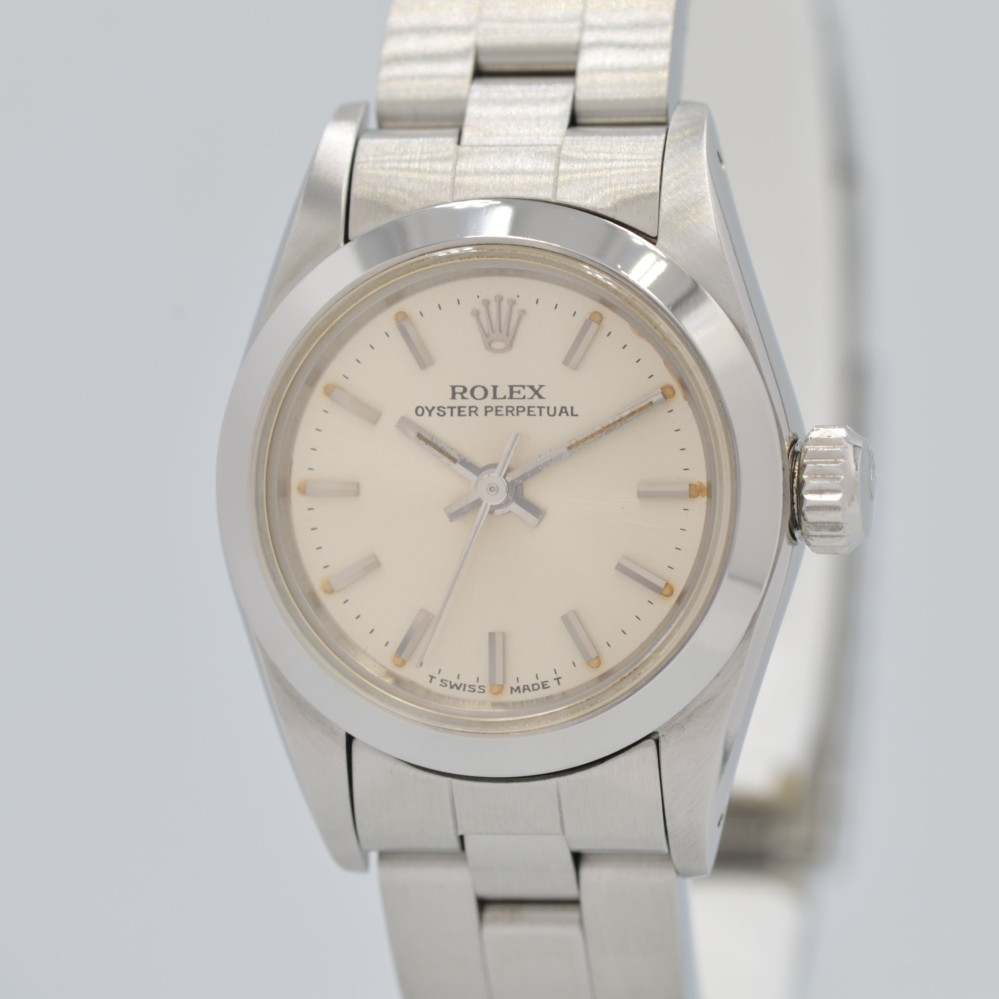 [ROLEX] Rolex Oyster Perpetual Ref.67180Silver