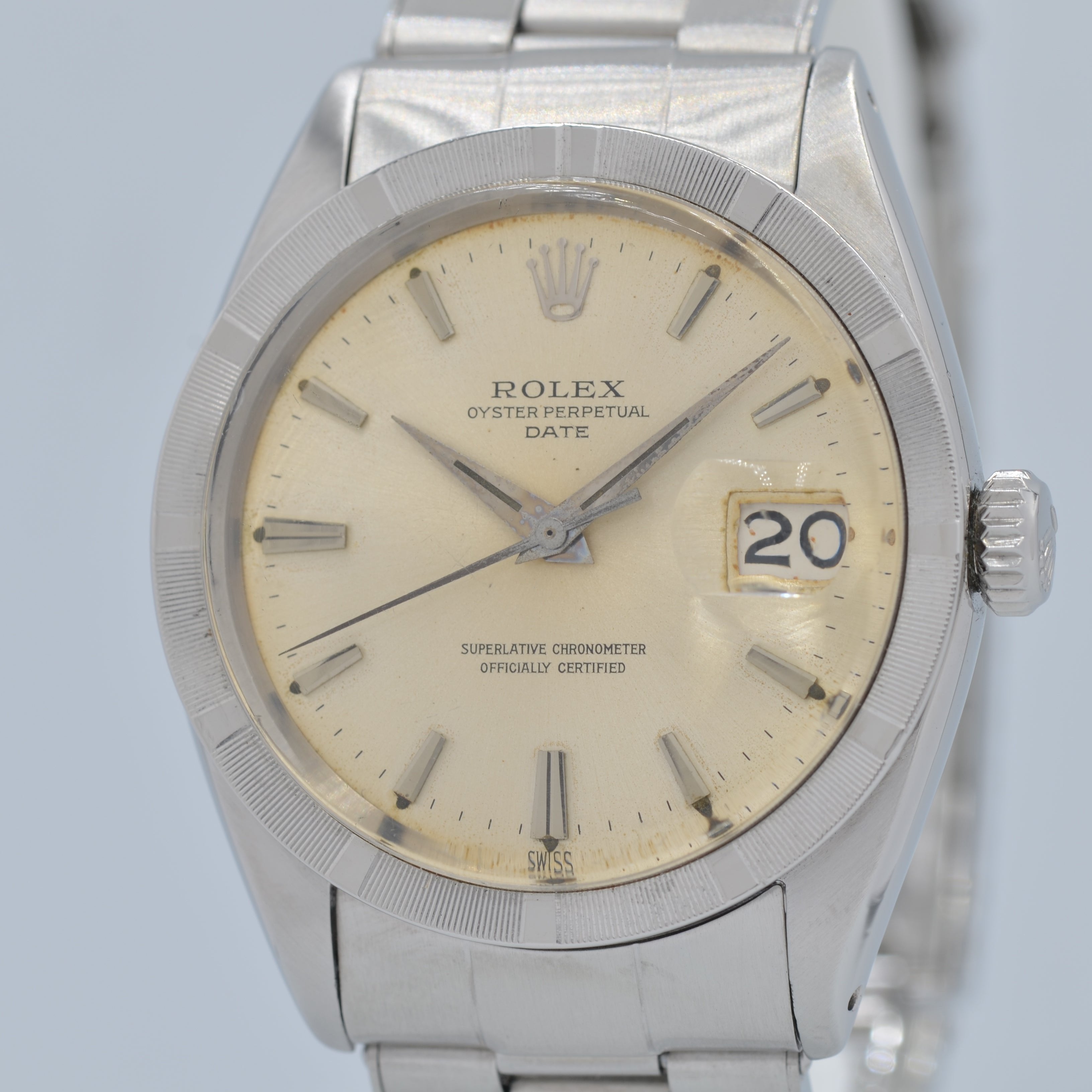 [ROLEX] Rolex Perpetual Date Ref.1501 Silver