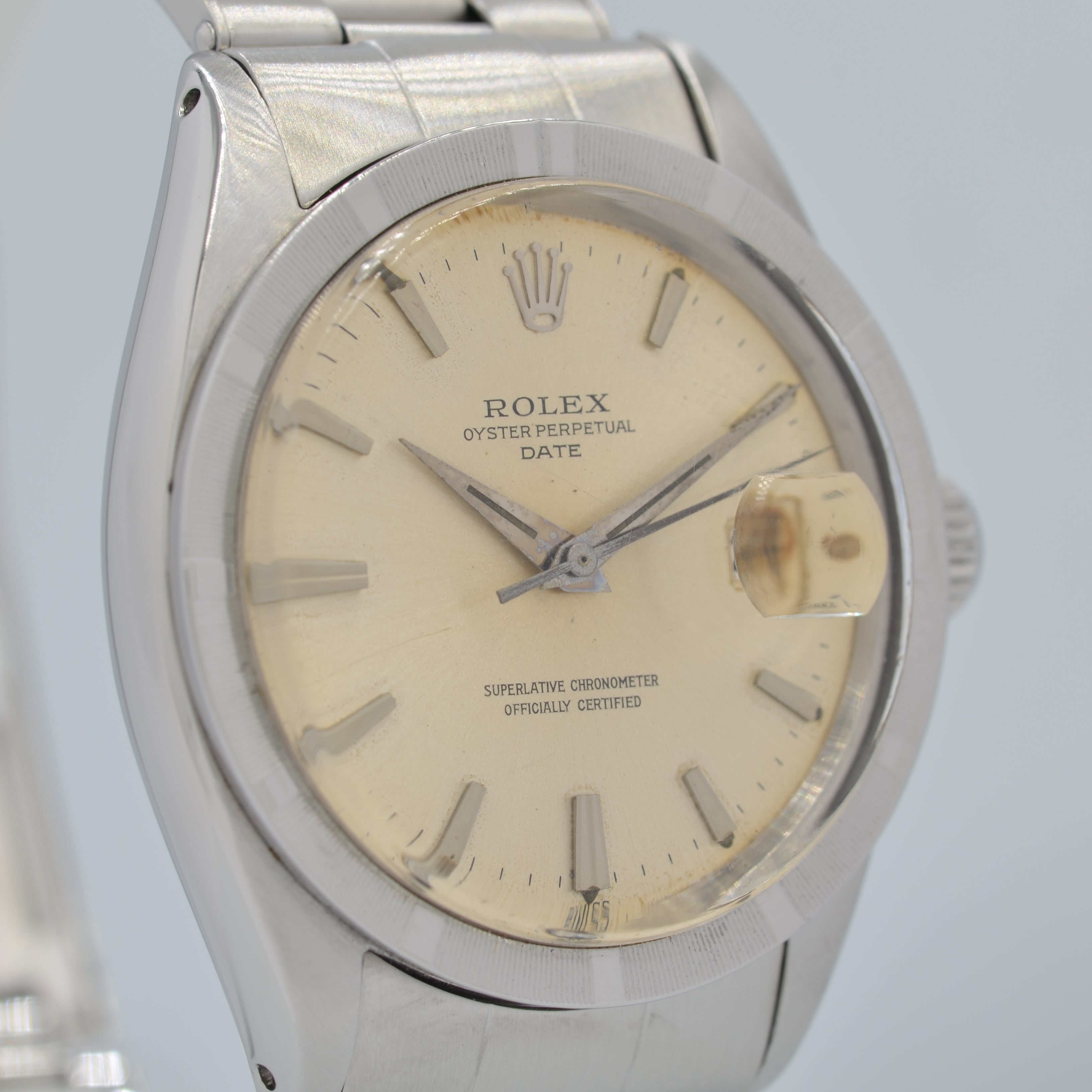 [ROLEX] Rolex Perpetual Date Ref.1501 Silver