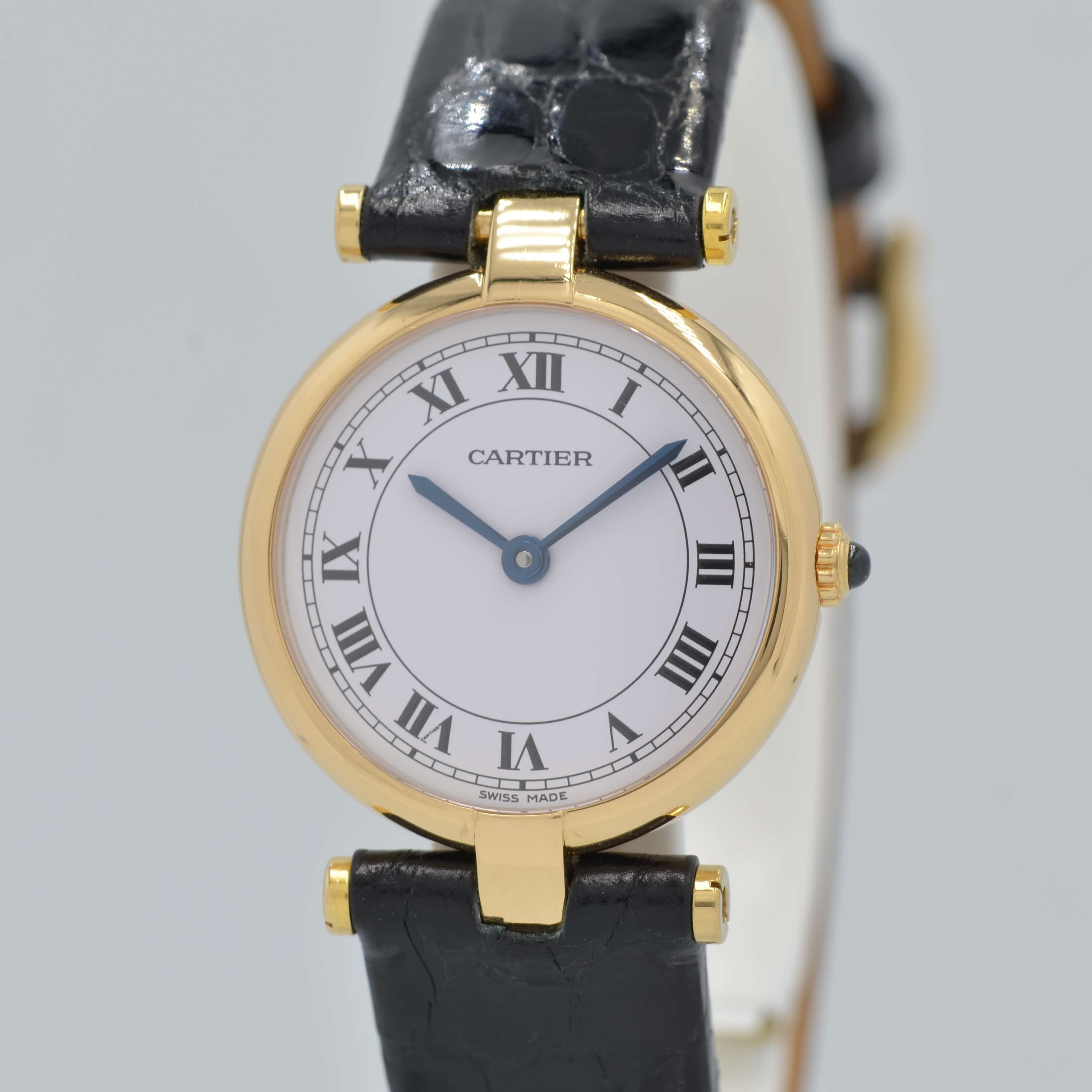 [Cartier] Cartier Vendome SM 18KYG with genuine 18KYG buckle