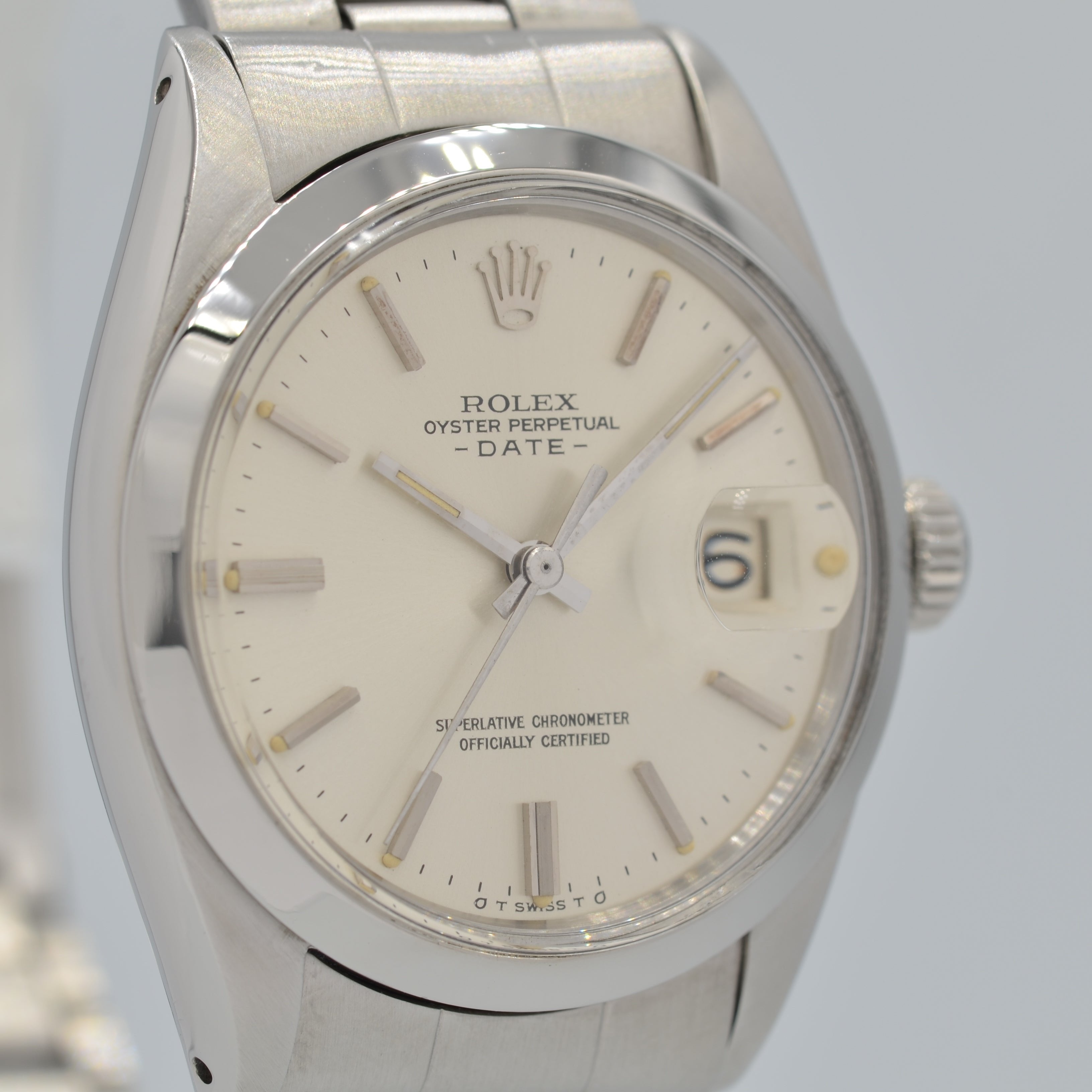 [ROLEX] Rolex Perpetual Date Ref.1500 Silver σ Dial