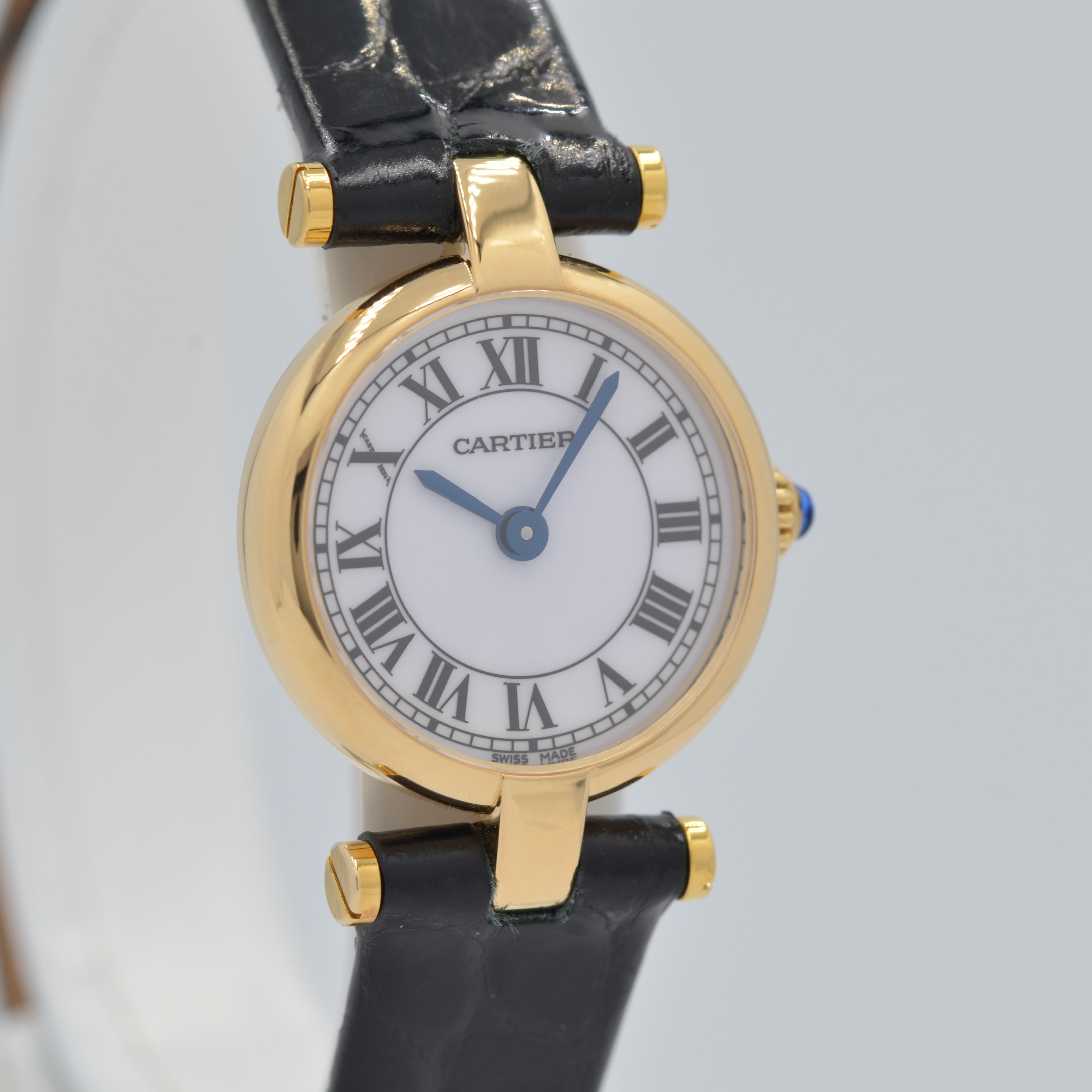 【Cartier】カルティエ ミニヴァンドーム18KYG 純正金張り尾錠付き