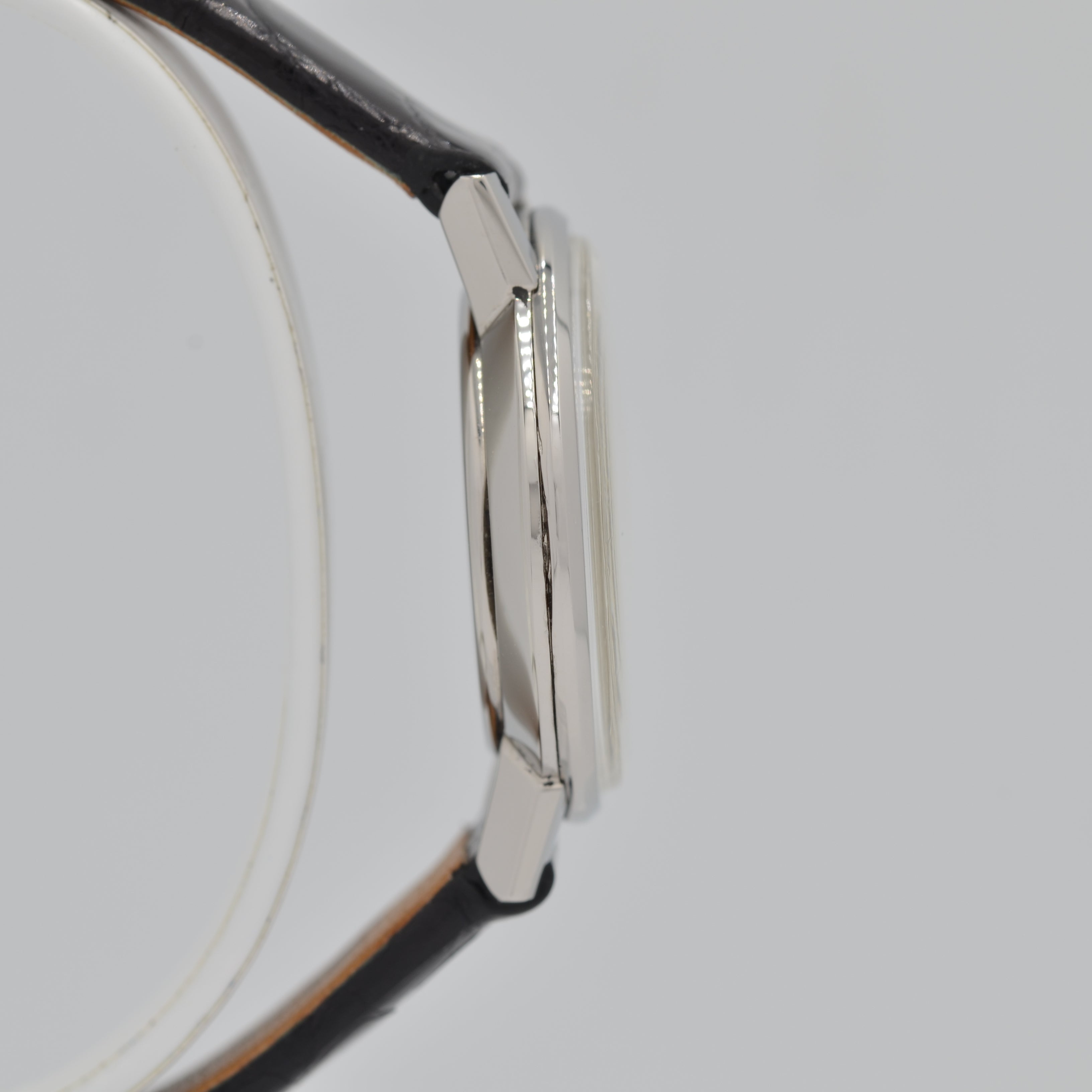【OMEGA】オメガ ジュネーヴ SSラウンド Silver Arabic
