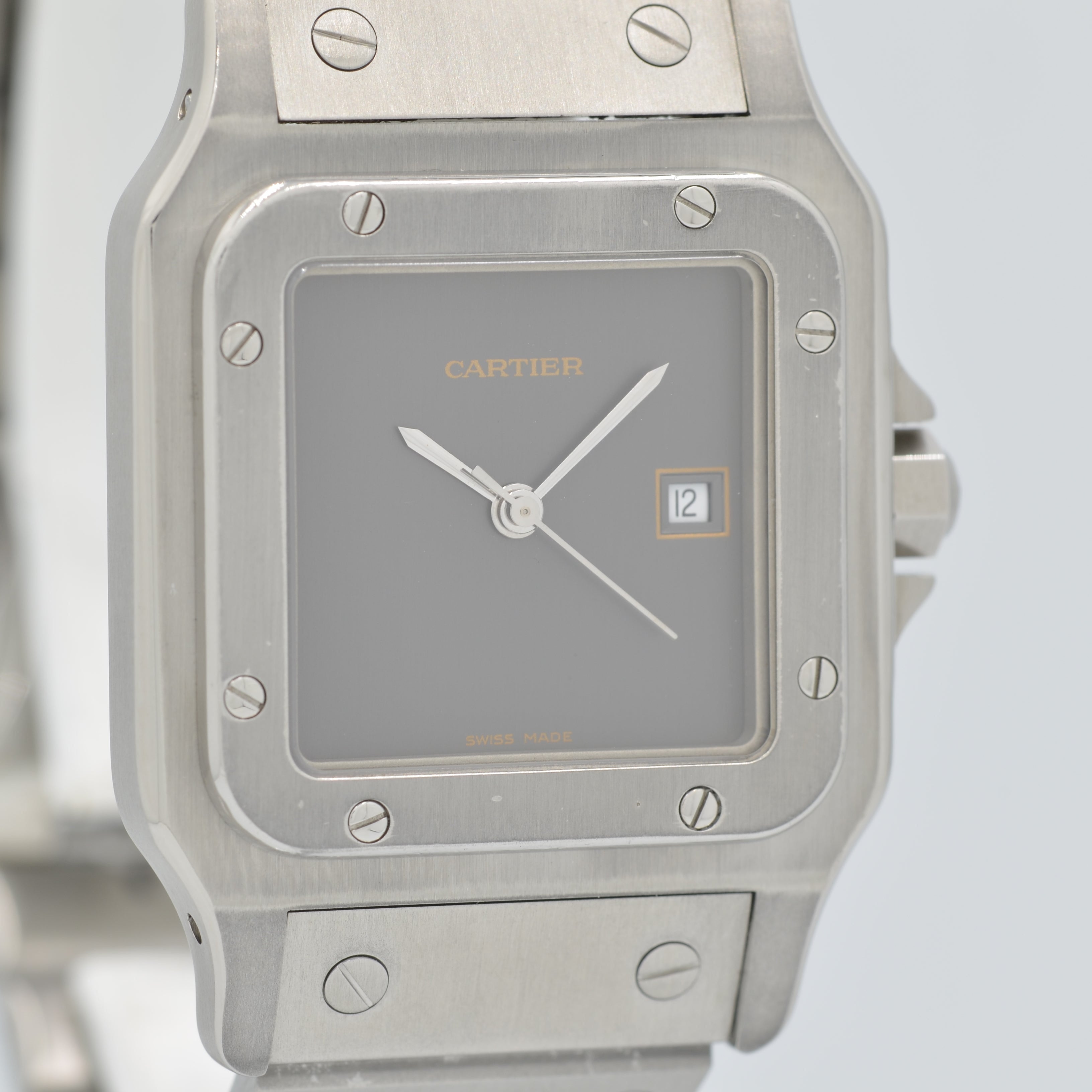 【Cartier】カルティエ サントスガルベ LMステンレス Grey