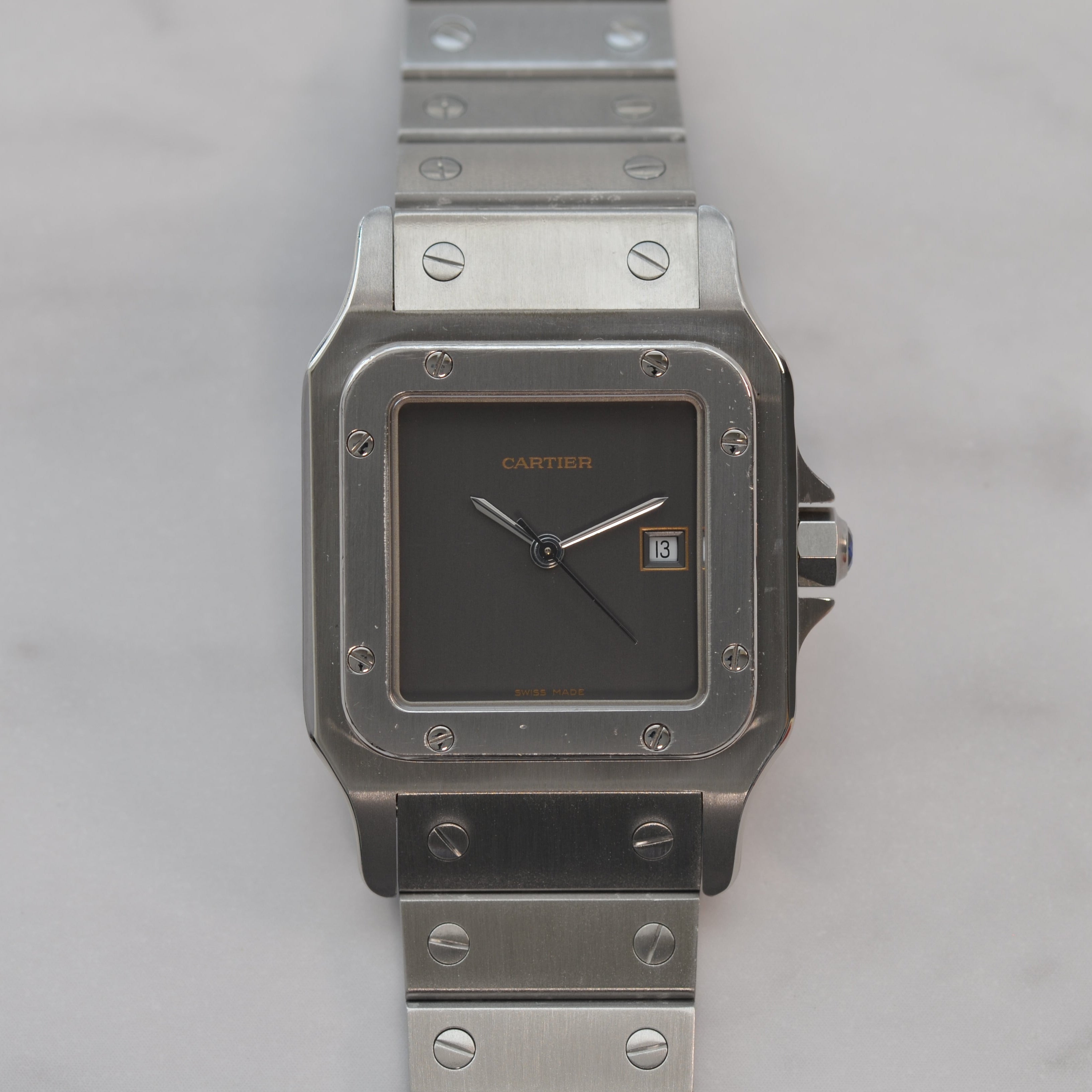 【Cartier】カルティエ サントスガルベ LMステンレス Grey