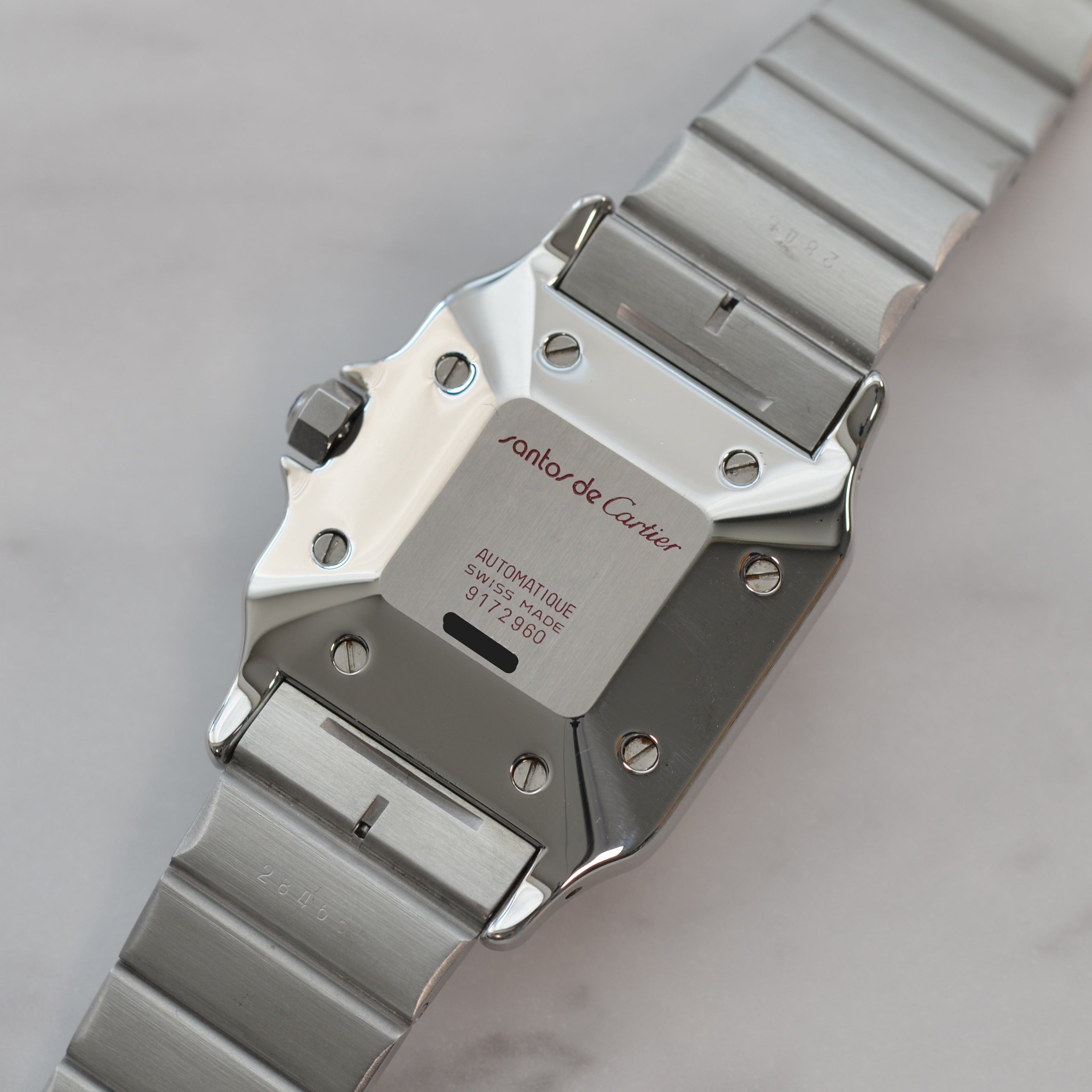 【Cartier】カルティエ サントスガルベ LMステンレス Grey