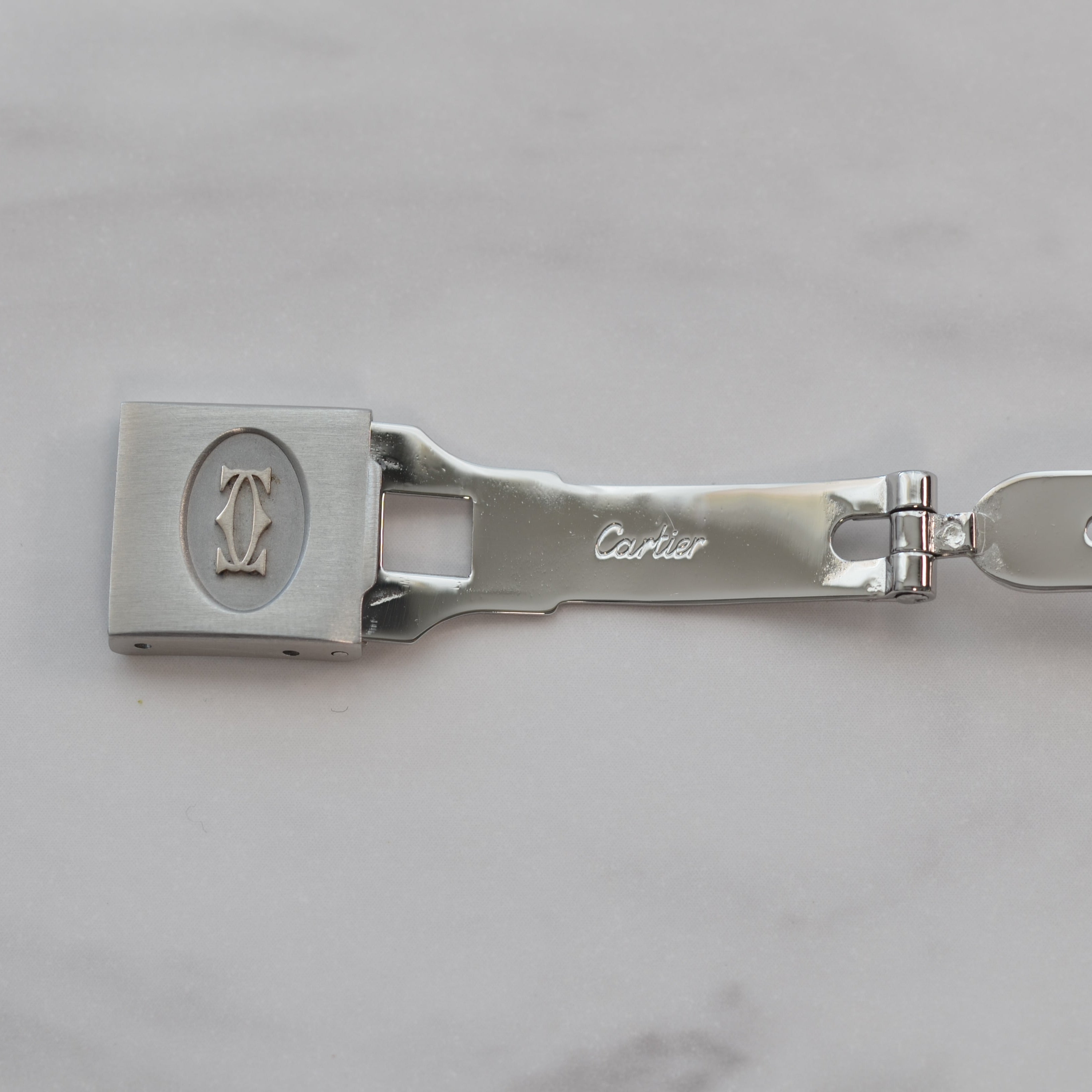 【Cartier】カルティエ サントスガルベ LMステンレス Grey