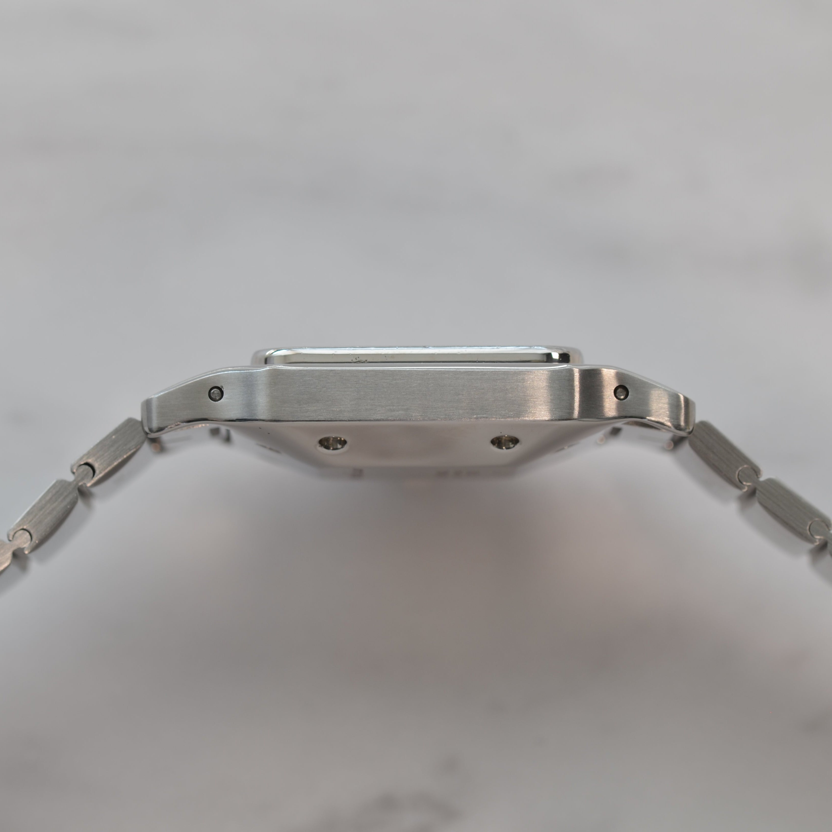 【Cartier】カルティエ サントスガルベ LMステンレス Grey