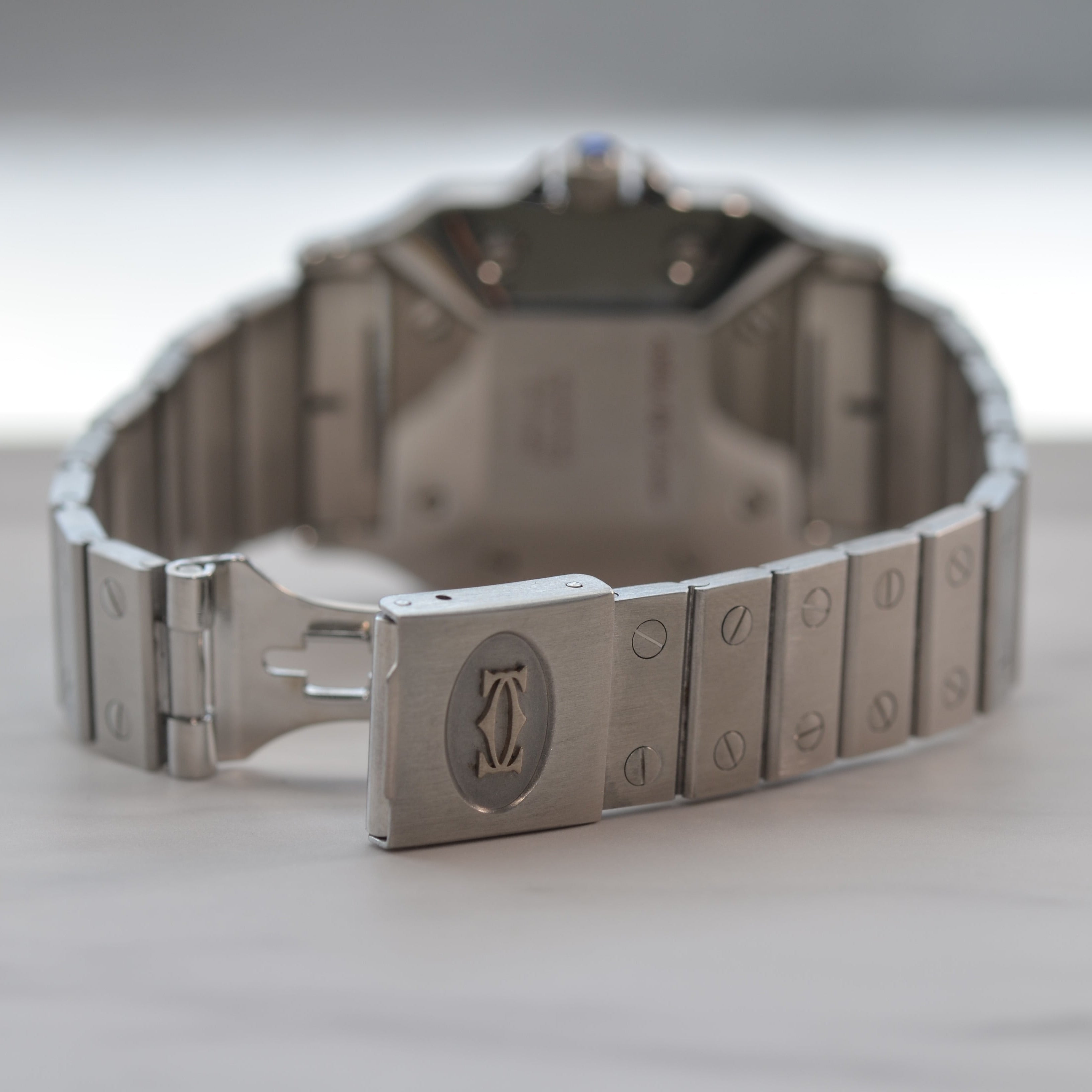 【Cartier】カルティエ サントスガルベ LMステンレス Grey