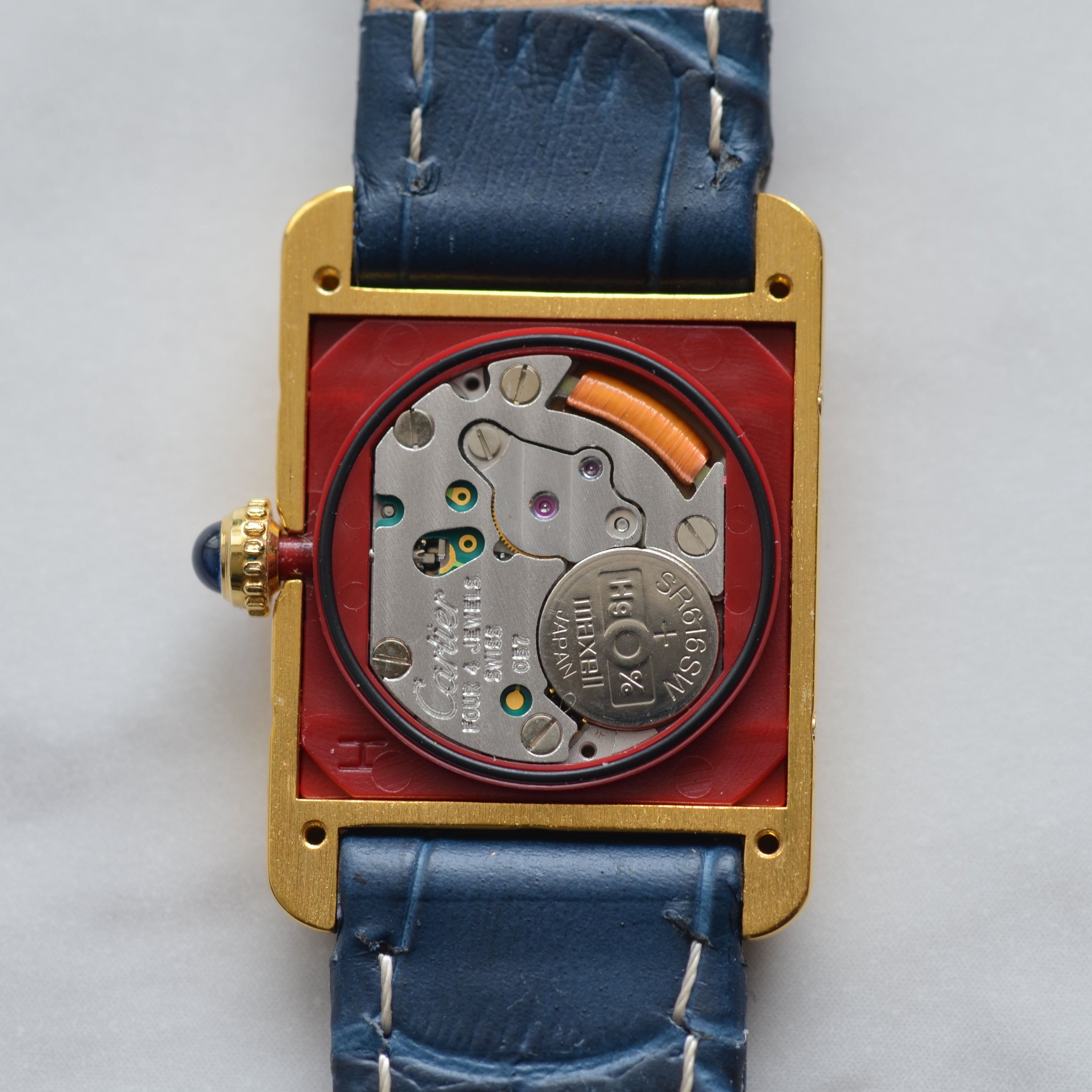 【Cartier】カルティエ マストタンクSM アラビア 国際保証書付き