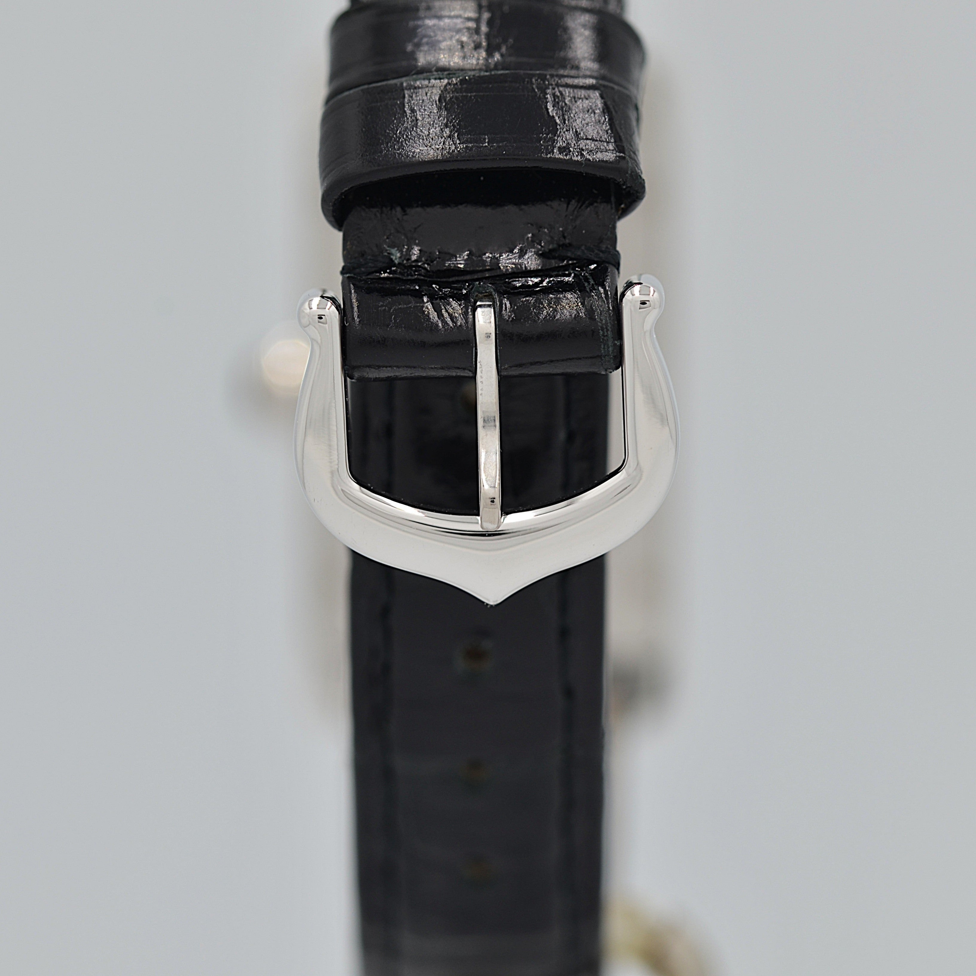 【Cartier】カルティエ タンクアメリカンSM 18KWG 純正18KWG尾錠付き