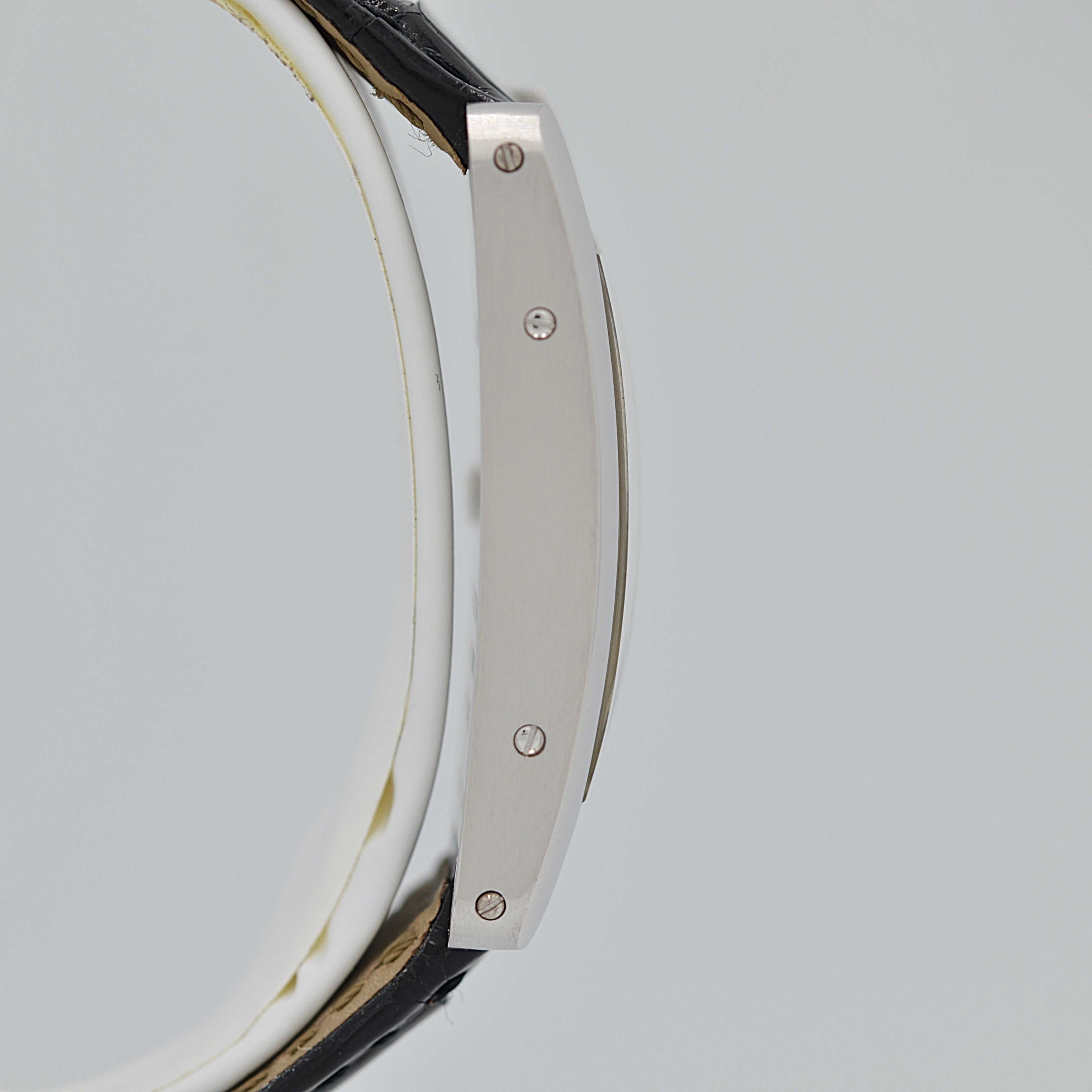 【Cartier】カルティエ タンクアメリカンSM 18KWG 純正18KWG尾錠付き