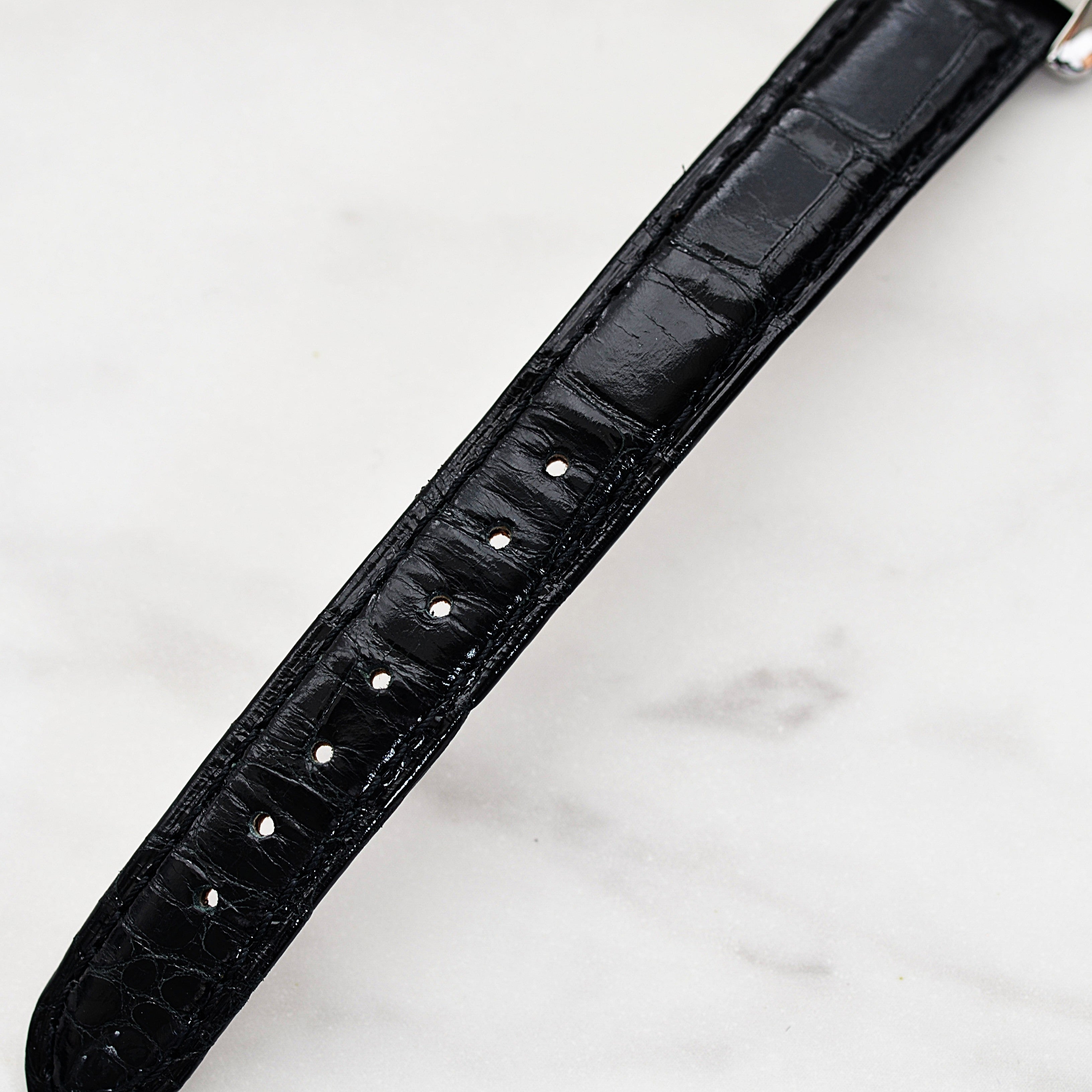 【Cartier】カルティエ タンクアメリカンSM 18KWG 純正18KWG尾錠付き