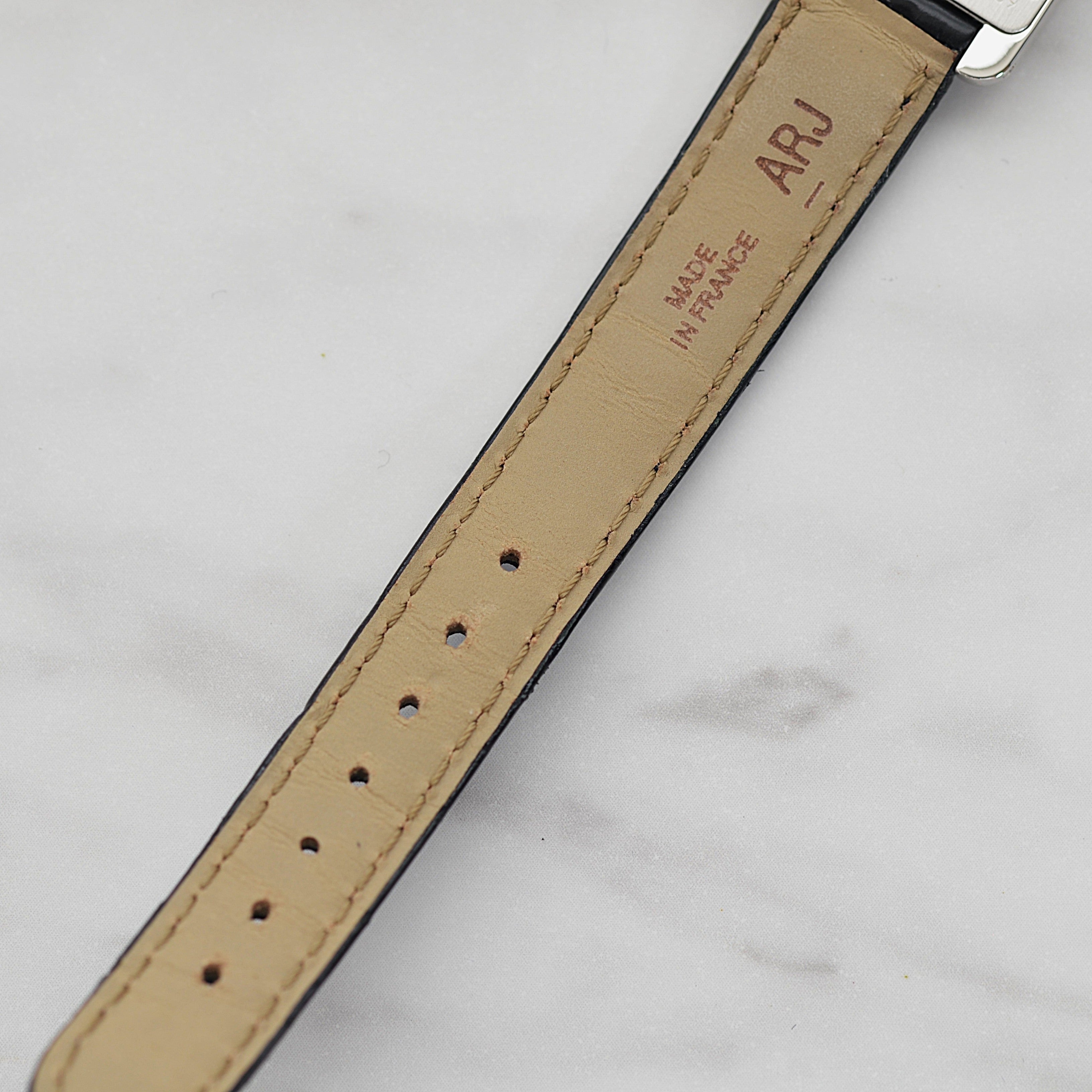 【Cartier】カルティエ タンクアメリカンSM 18KWG 純正18KWG尾錠付き