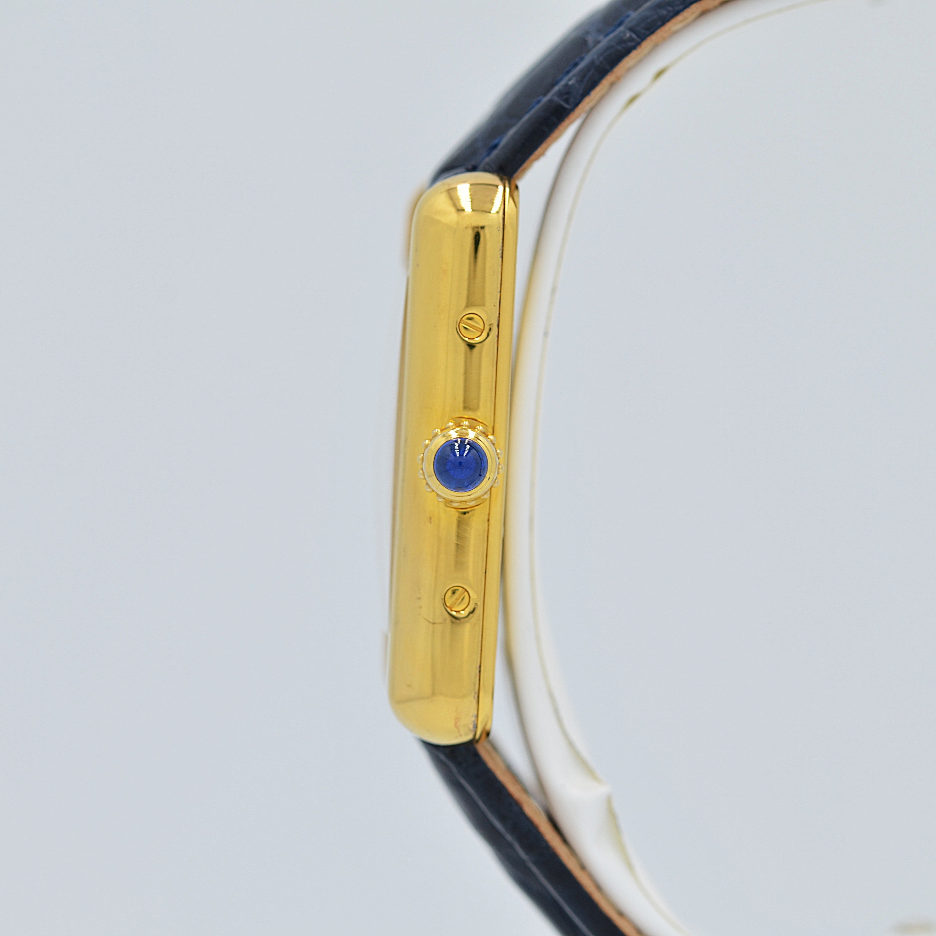 【Cartier】カルティエ マストタンク SM 後期型アイボリーローマ
