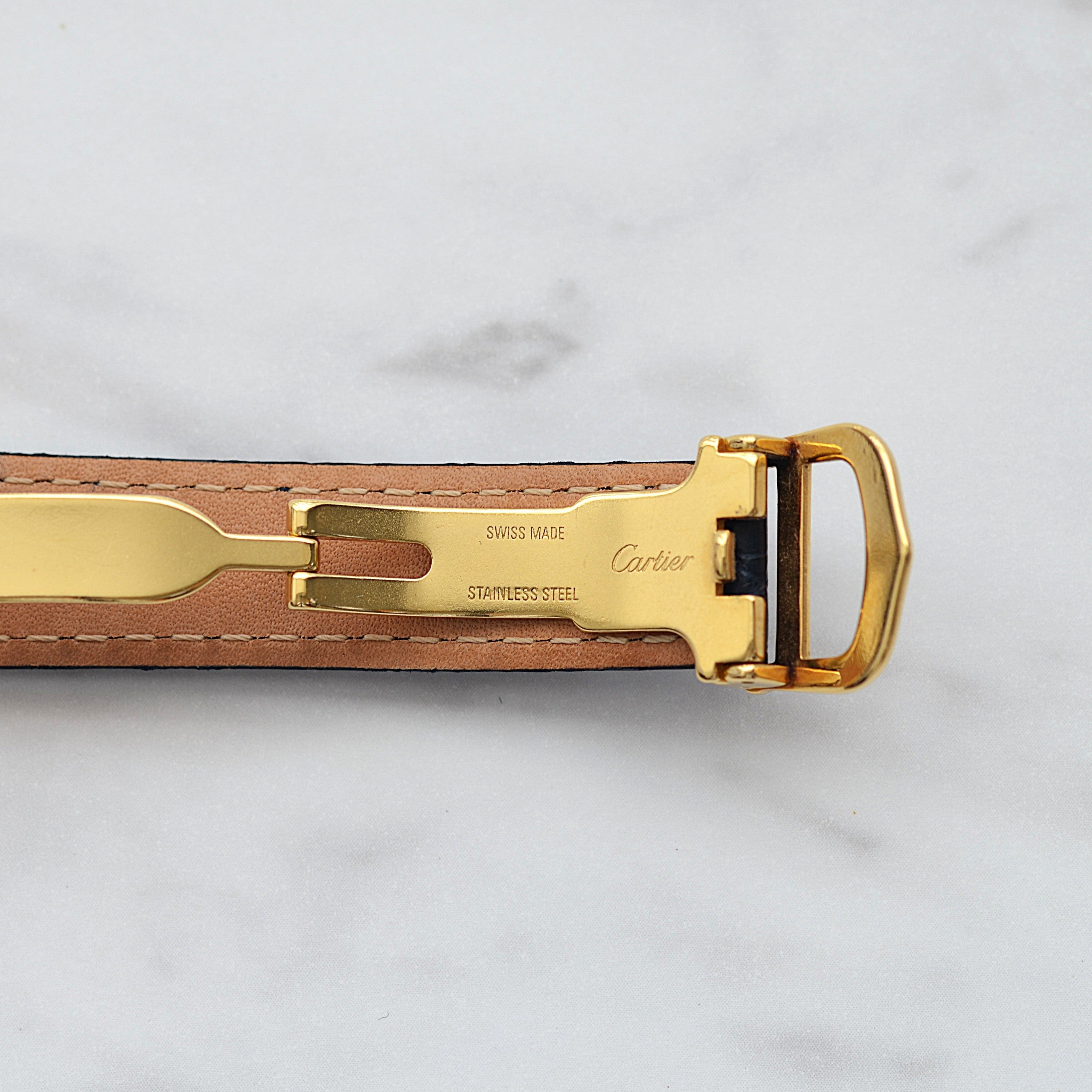 【Cartier】カルティエ マストタンク SM 後期型アイボリーローマ