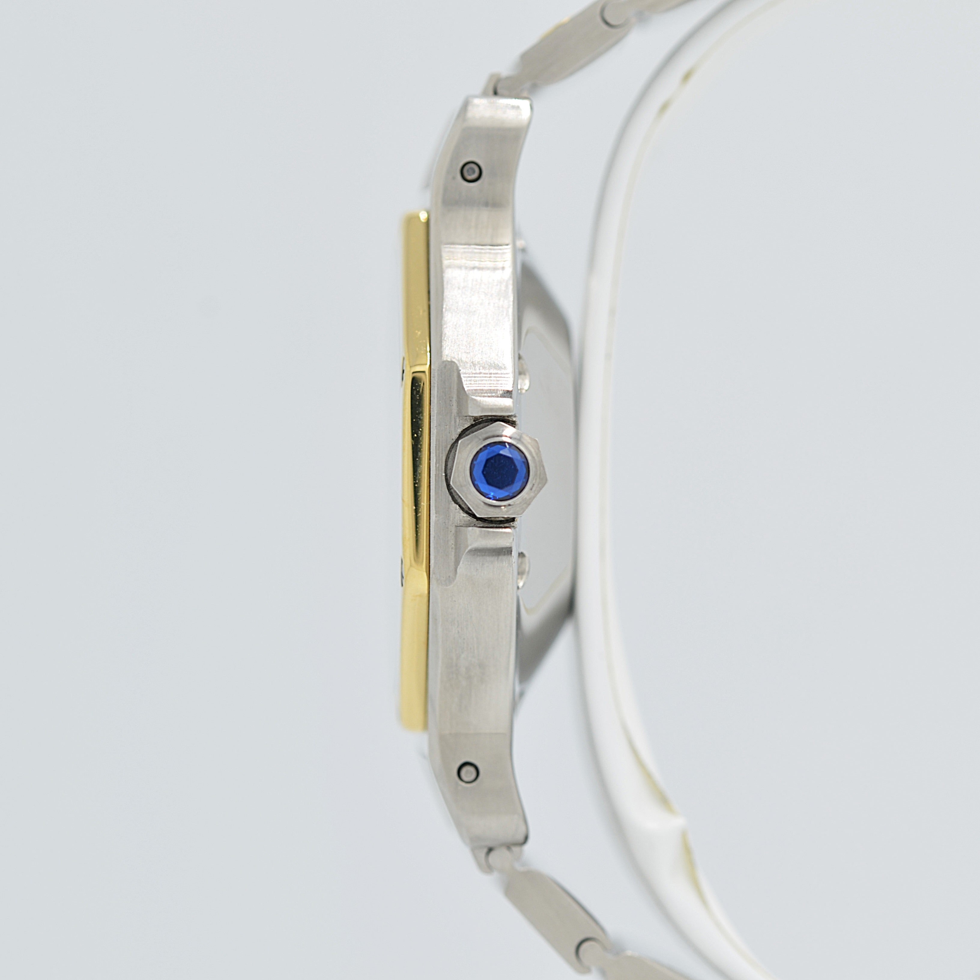 [Cartier] Cartier Santos Octagon LM 18KYG x SS with lifetime warranty
