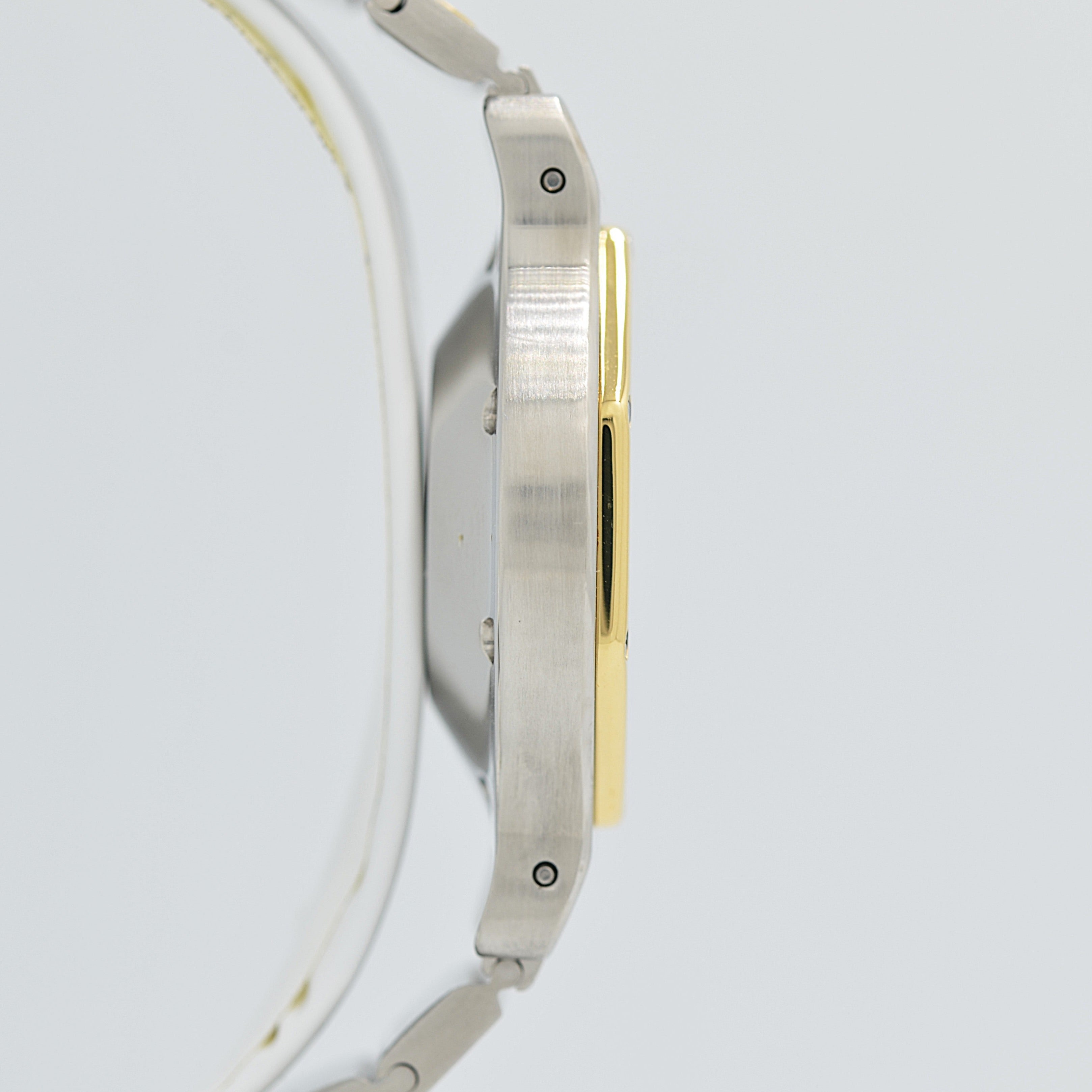 [Cartier] Cartier Santos Octagon LM 18KYG x SS with lifetime warranty