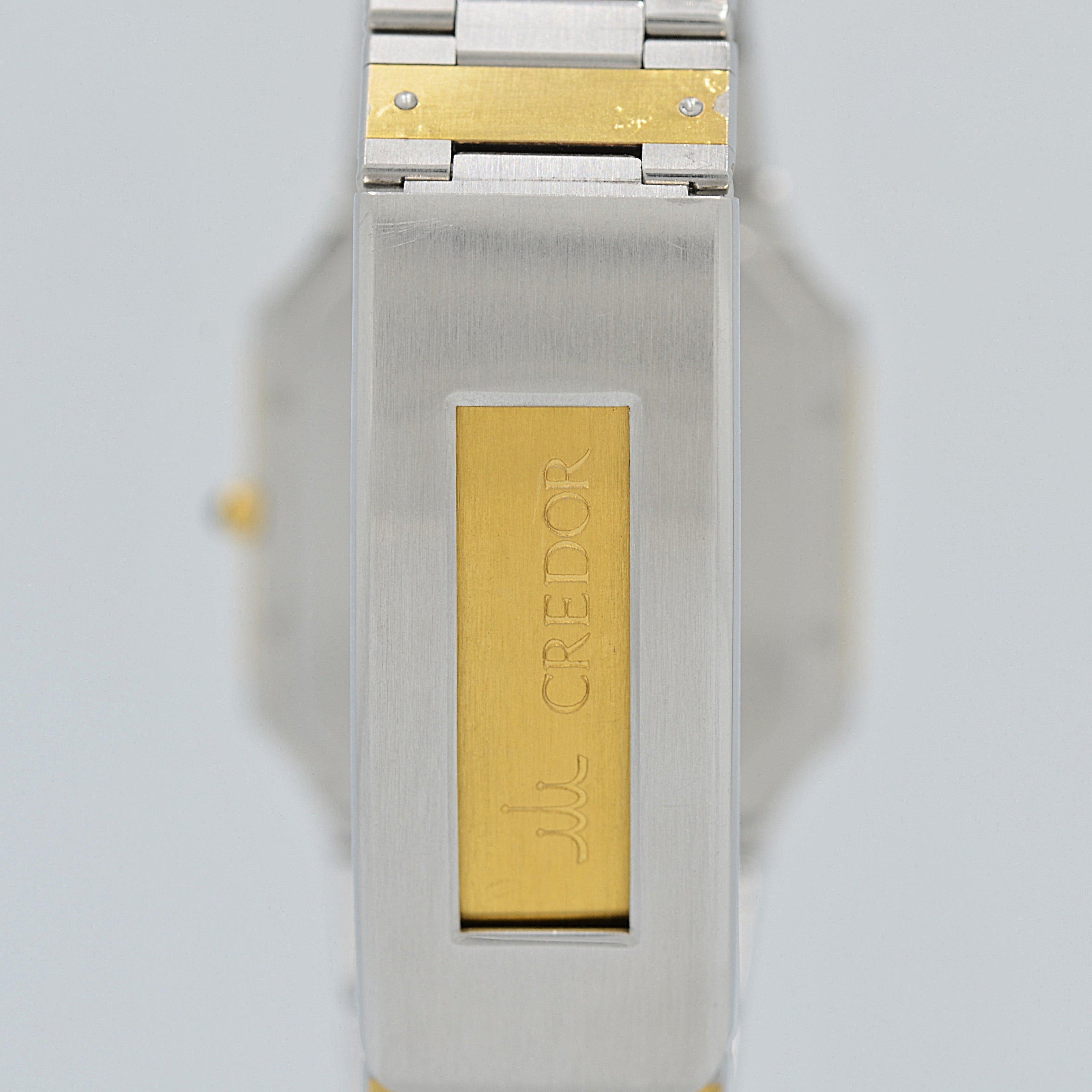 【SEIKO】 セイコー クレドール 14KYG×SS 9300-5320 純正ボックス付き