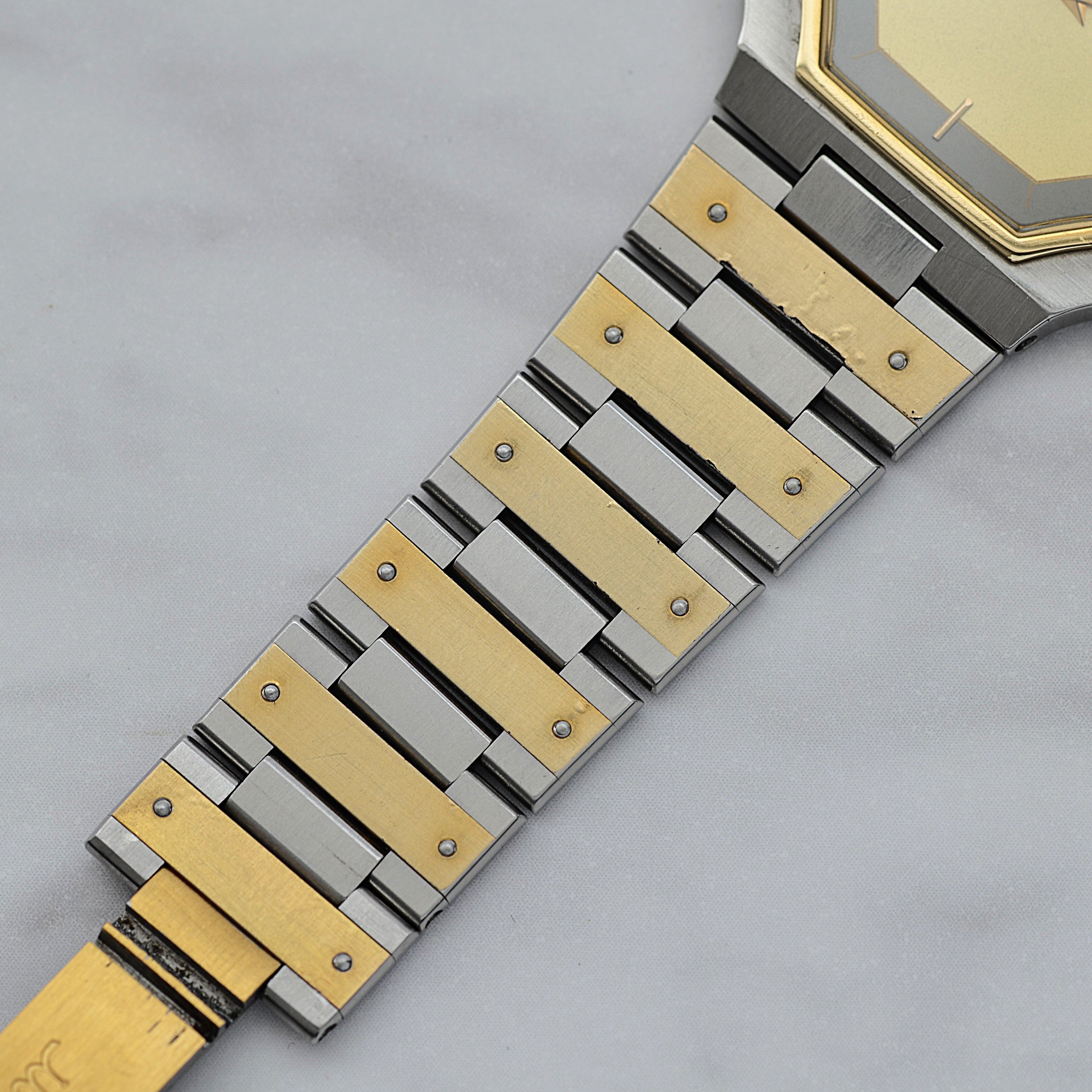 【SEIKO】 セイコー クレドール 14KYG×SS 9300-5320 純正ボックス付き