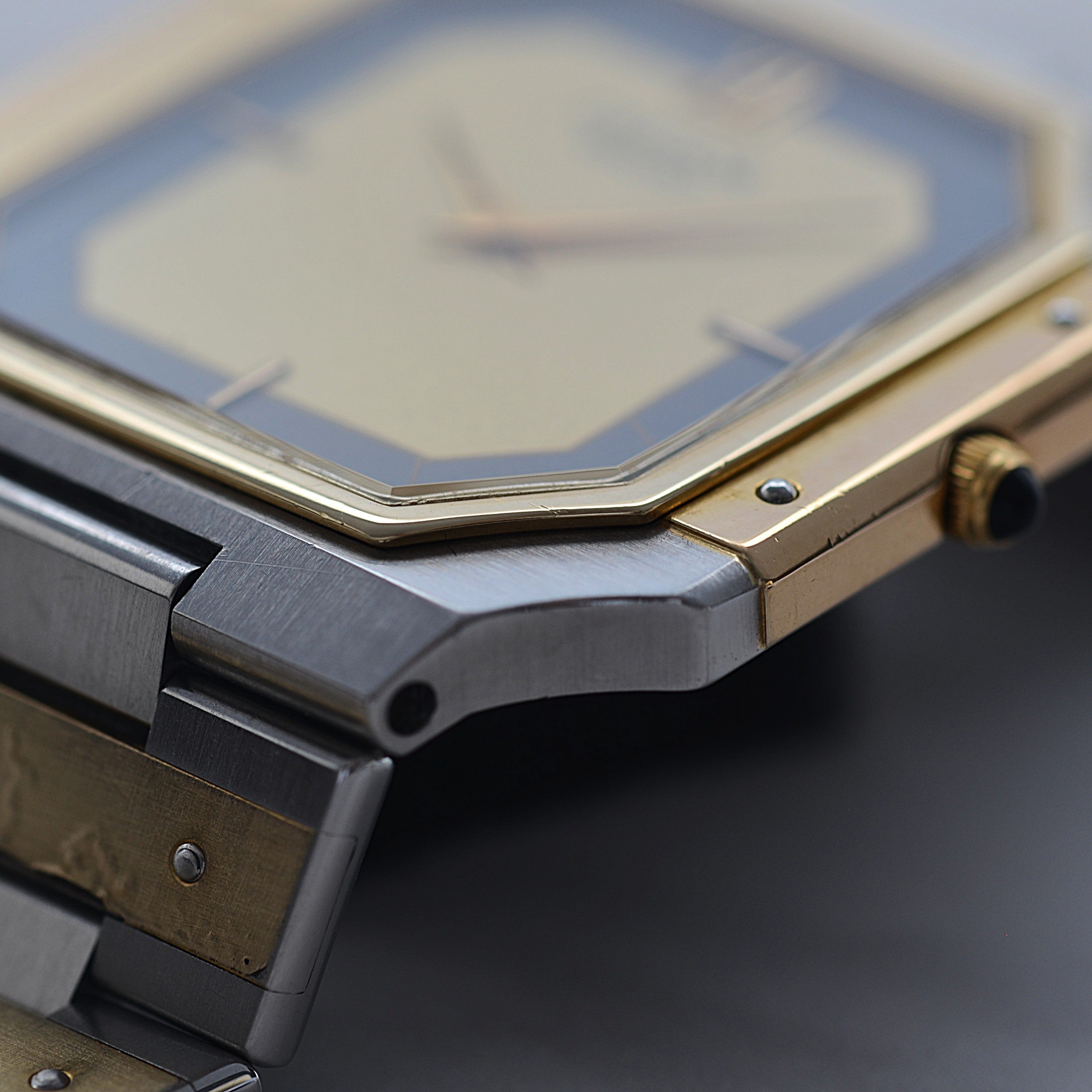【SEIKO】 セイコー クレドール 14KYG×SS 9300-5320 純正ボックス付き
