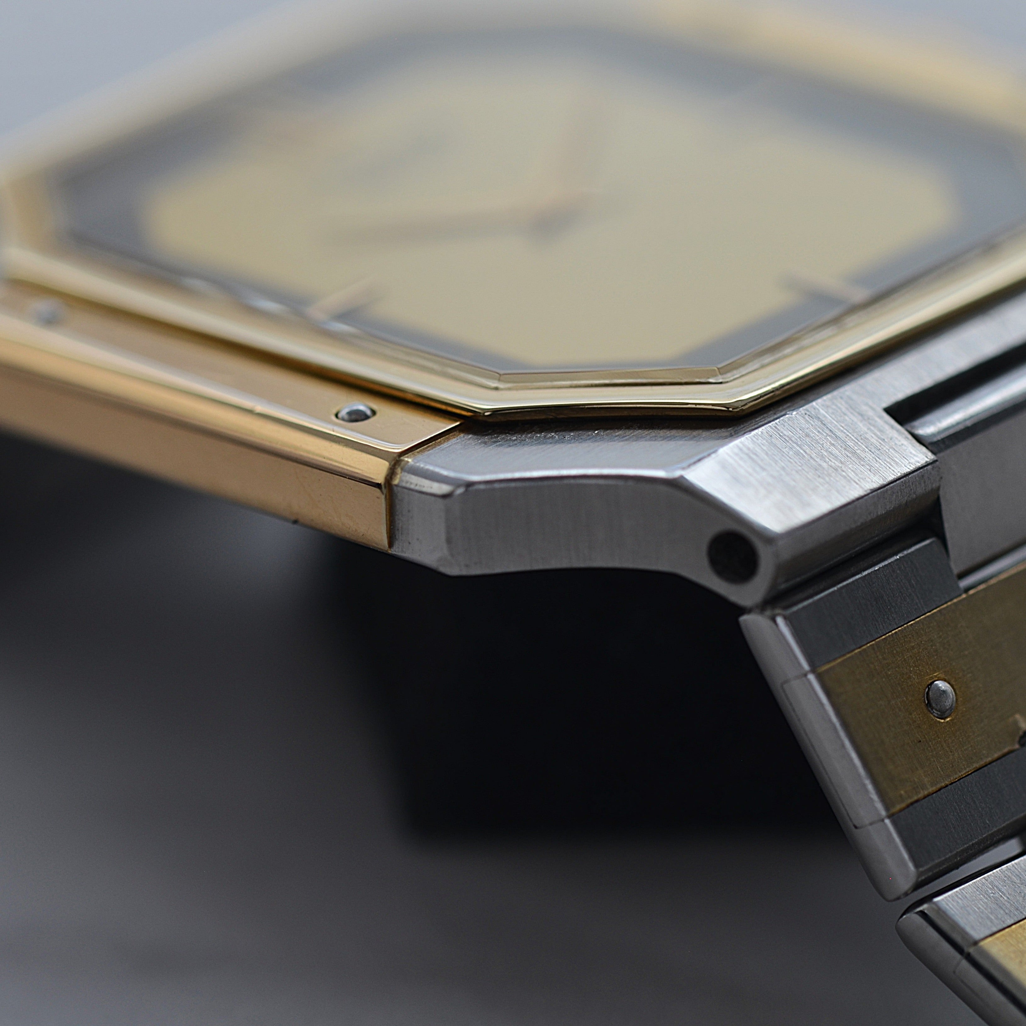 【SEIKO】 セイコー クレドール 14KYG×SS 9300-5320 純正ボックス付き