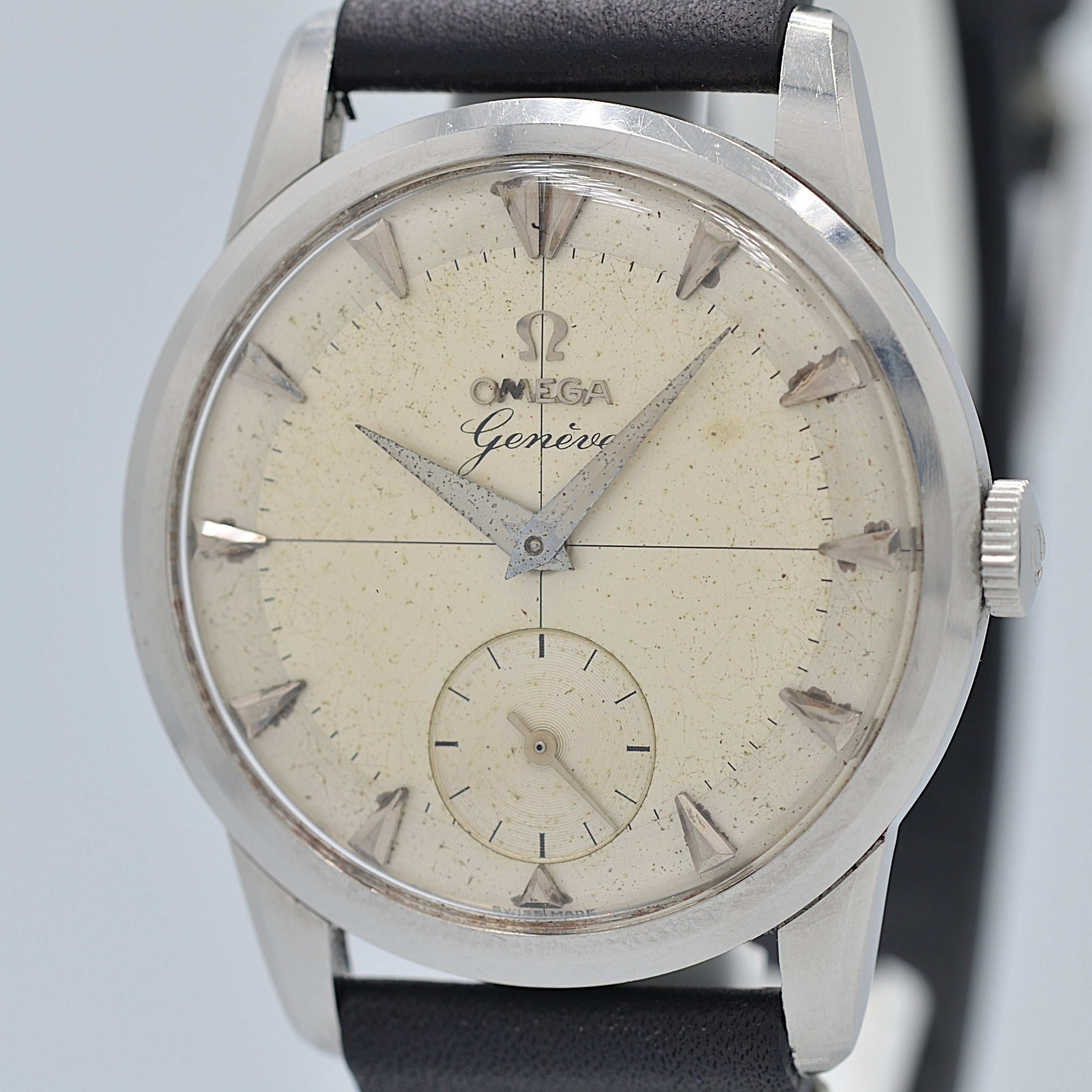 【OMEGA】オメガ ジュネーヴ SSスモールセコンドCal.267 純正ボックス付き