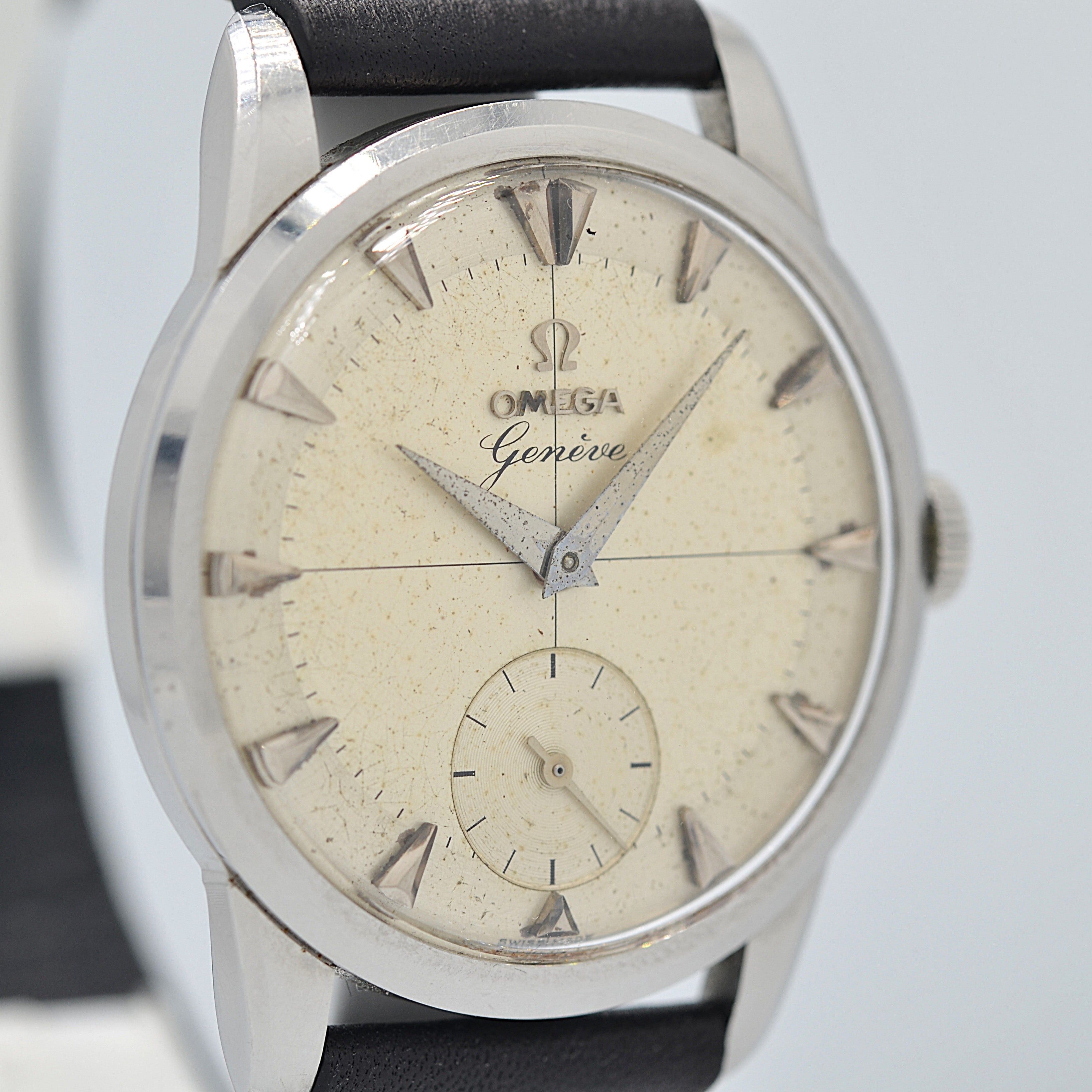 【OMEGA】オメガ ジュネーヴ SSスモールセコンドCal.267 純正ボックス付き