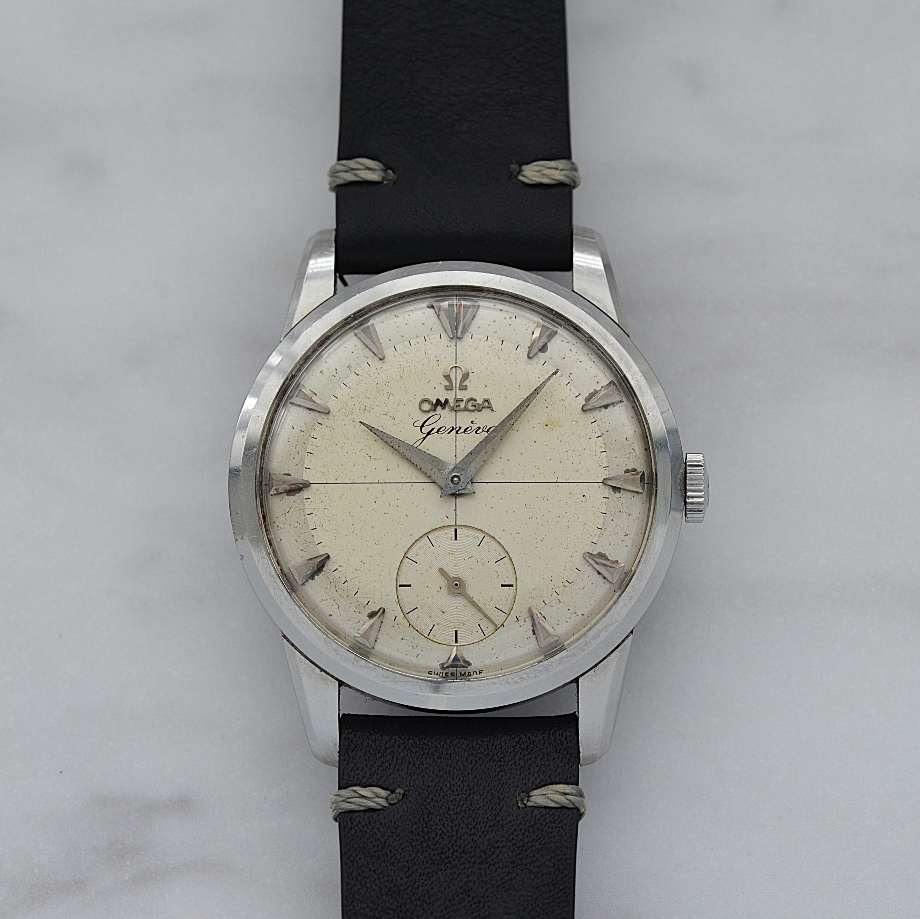 【OMEGA】オメガ ジュネーヴ SSスモールセコンドCal.267 純正ボックス付き